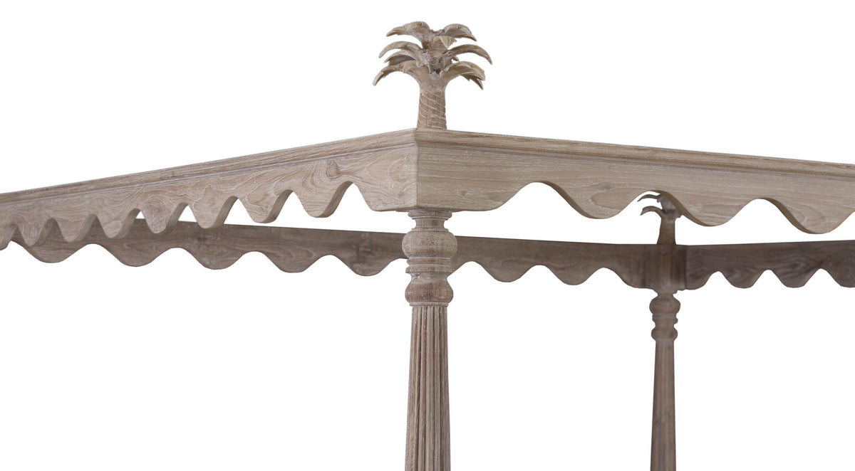 CocoCay Palm Four Poster Bed