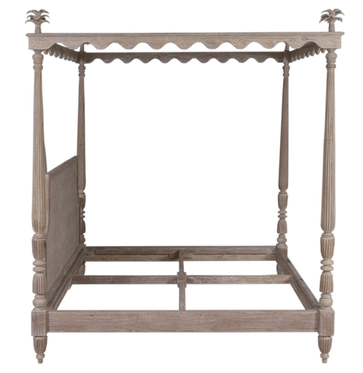 CocoCay Palm Four Poster Bed