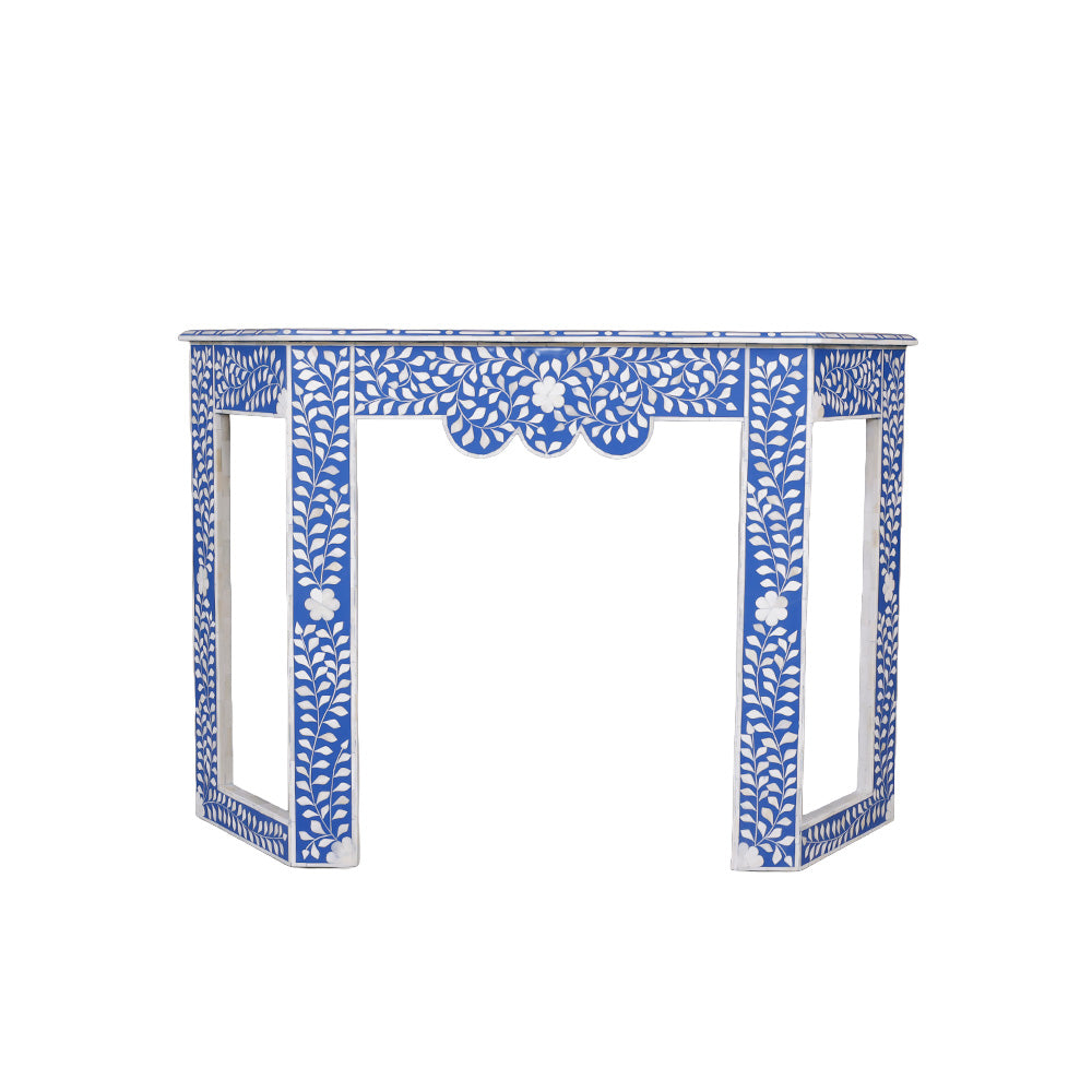 Vesuvius Inlaid Console Table