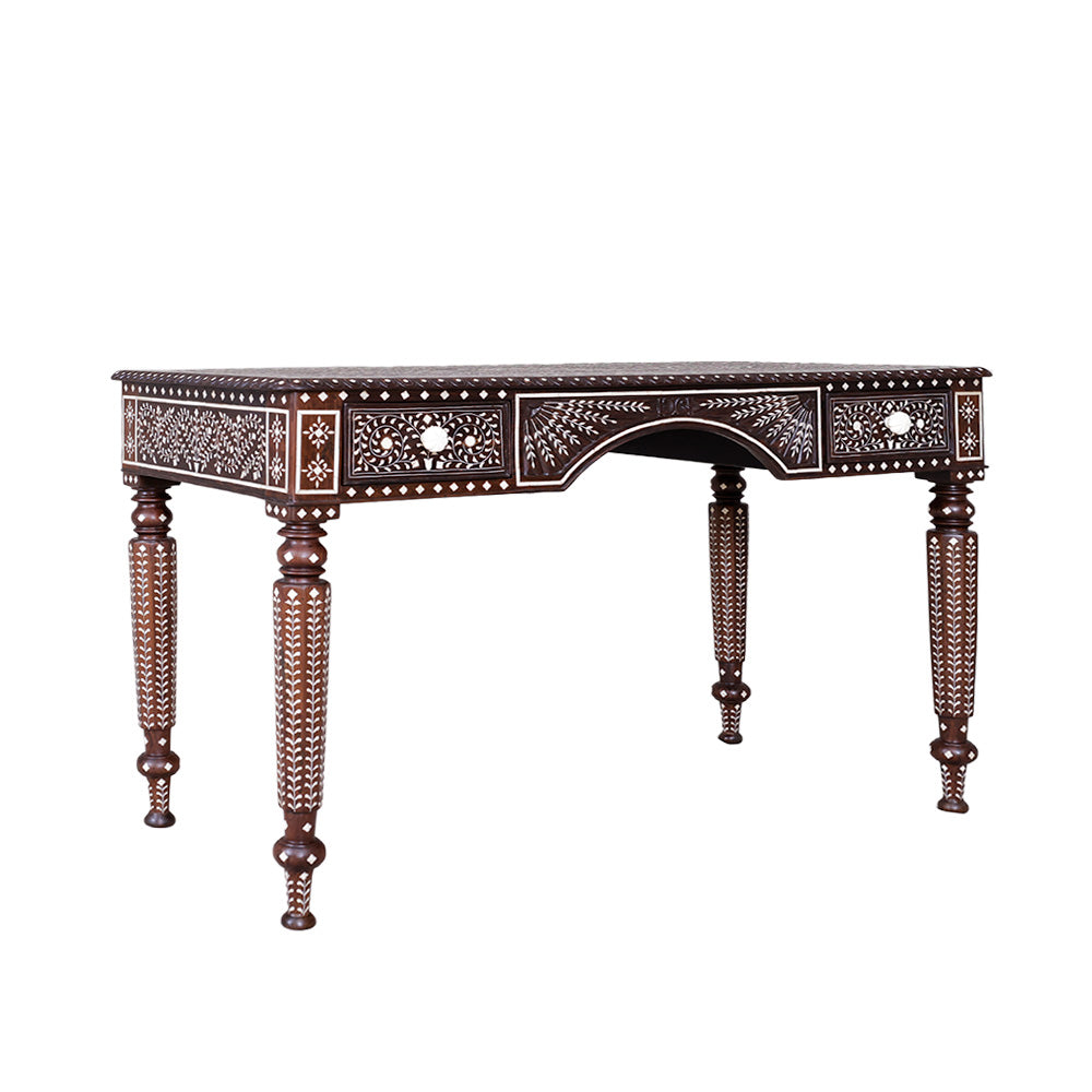 Georgia Bone Inlay Antique Desk