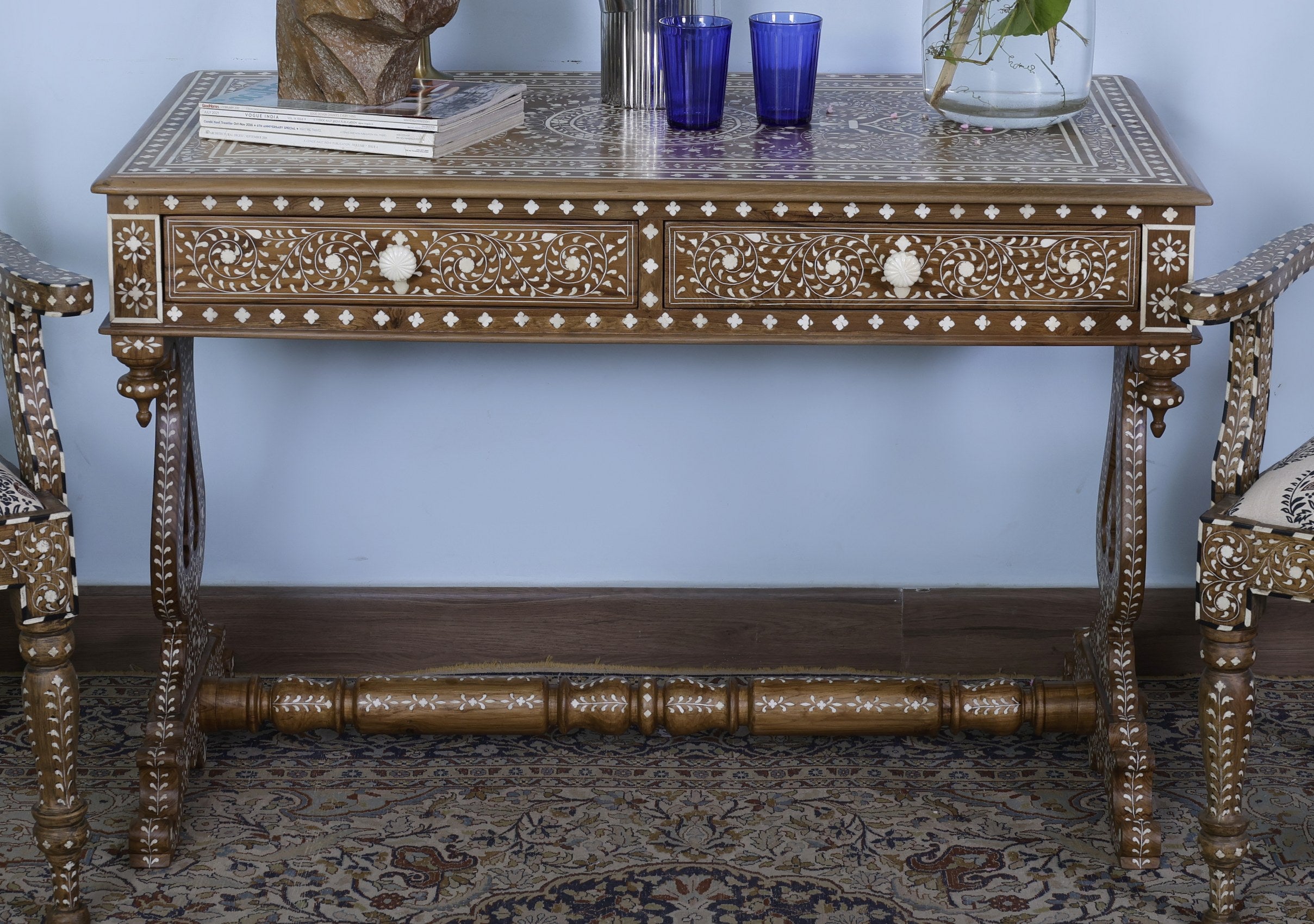 Larkin Inlay Console Table