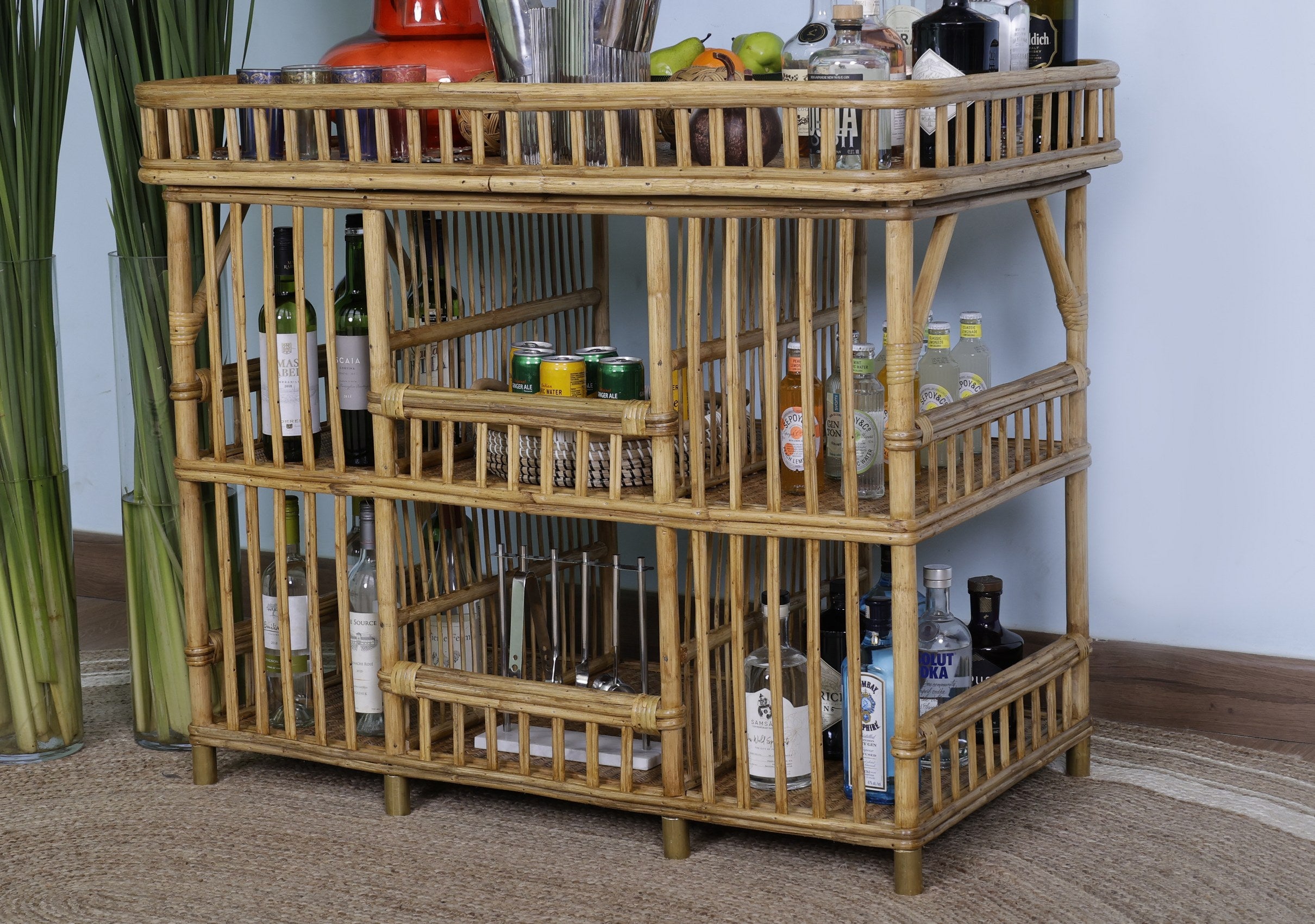 Rurie Rattan Bar
