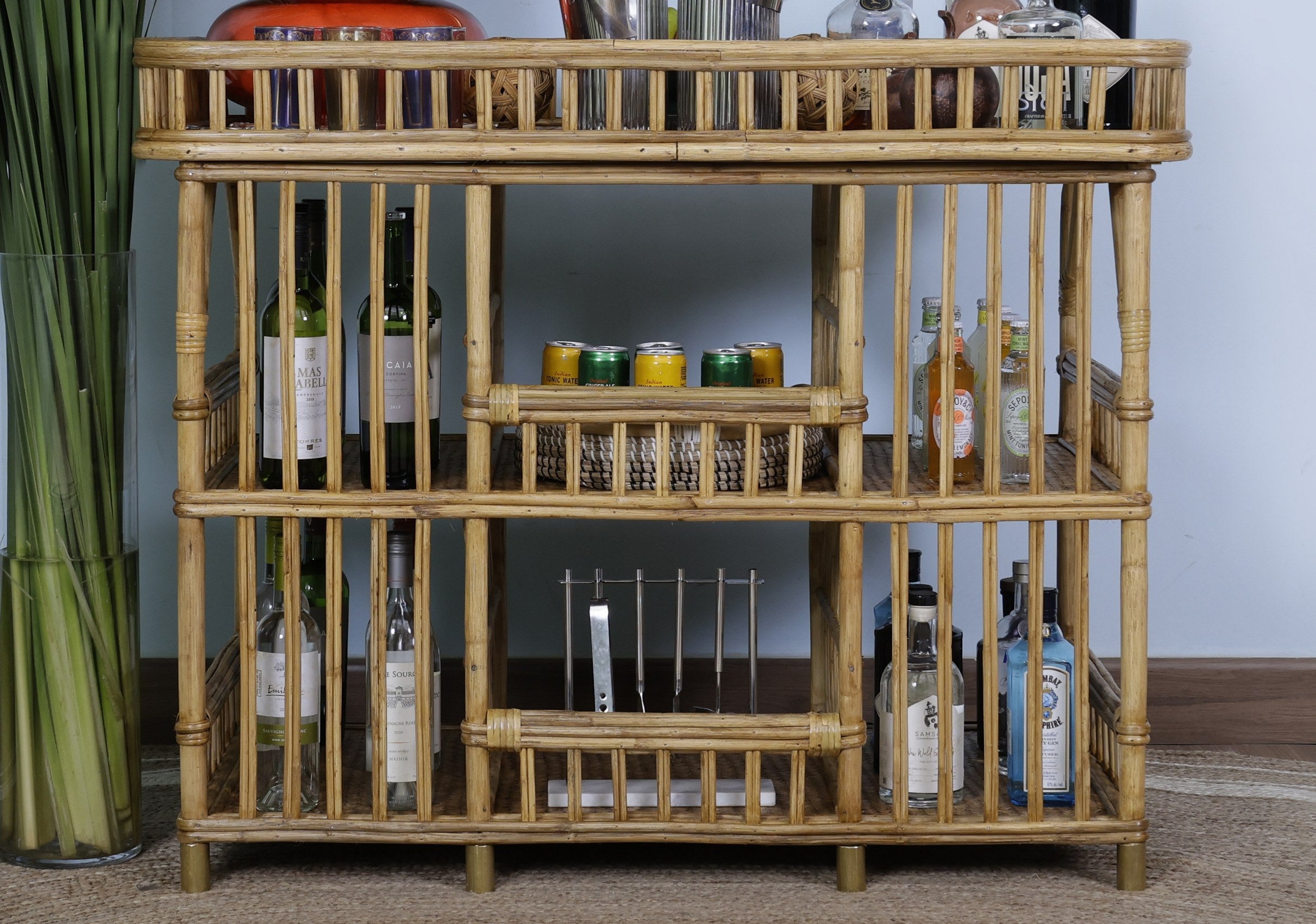 Rurie Rattan Bar