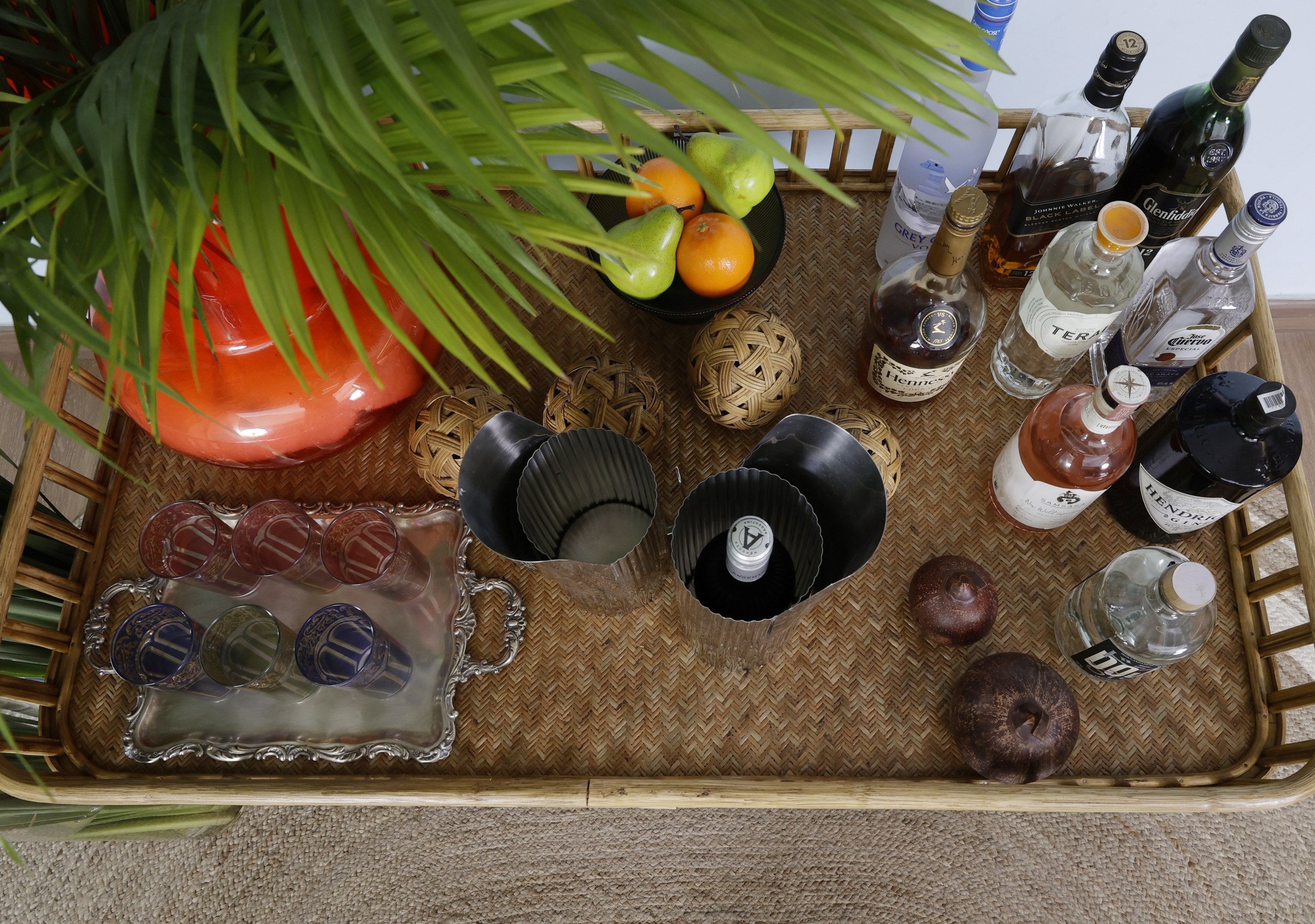 Rurie Rattan Bar