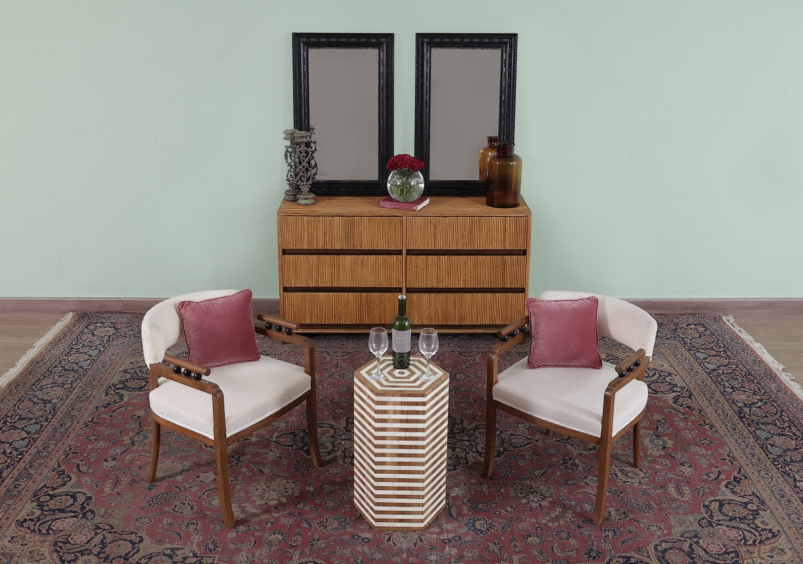 Finavon Hexagonal Table