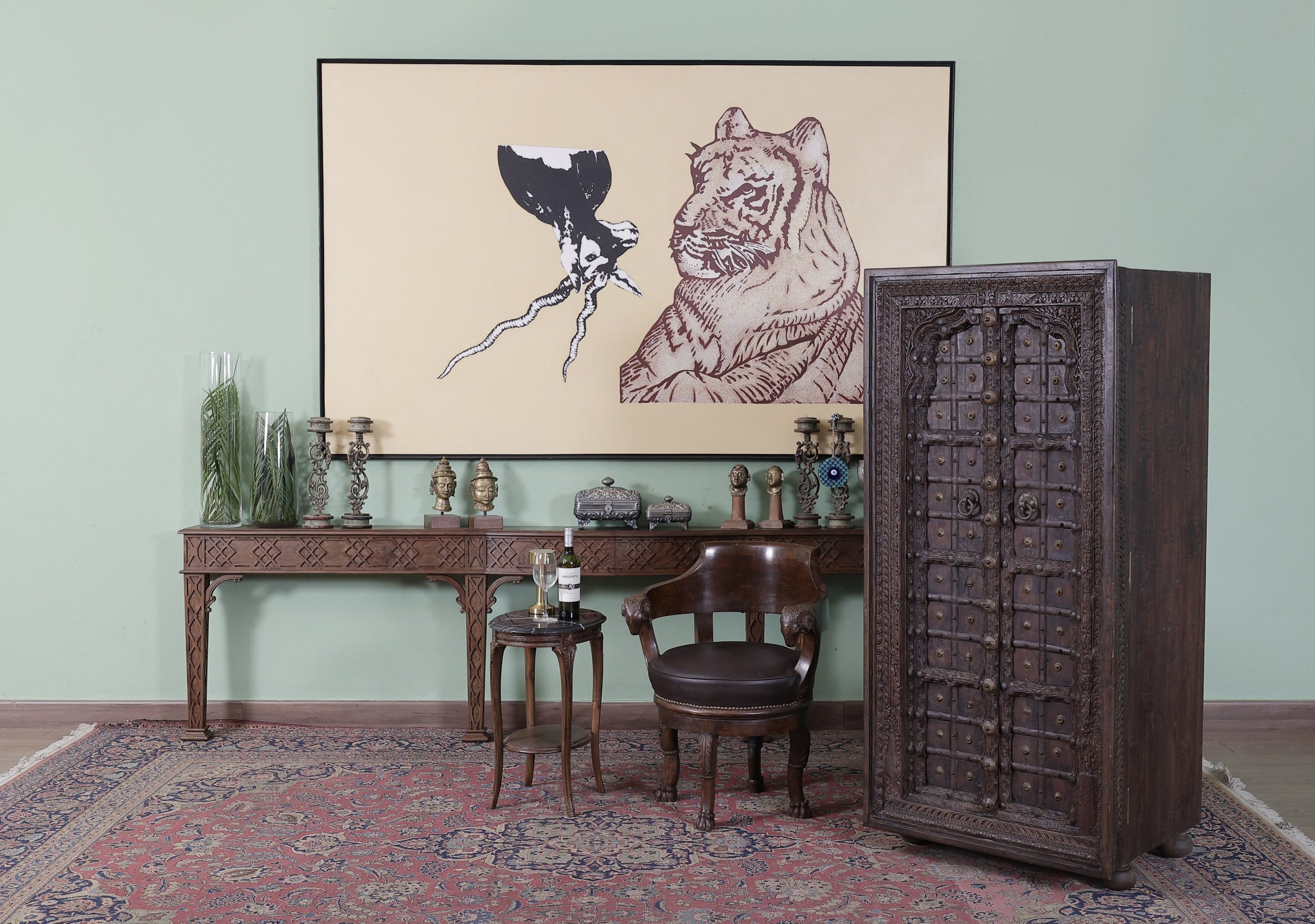 Riseley Antique Door Bar