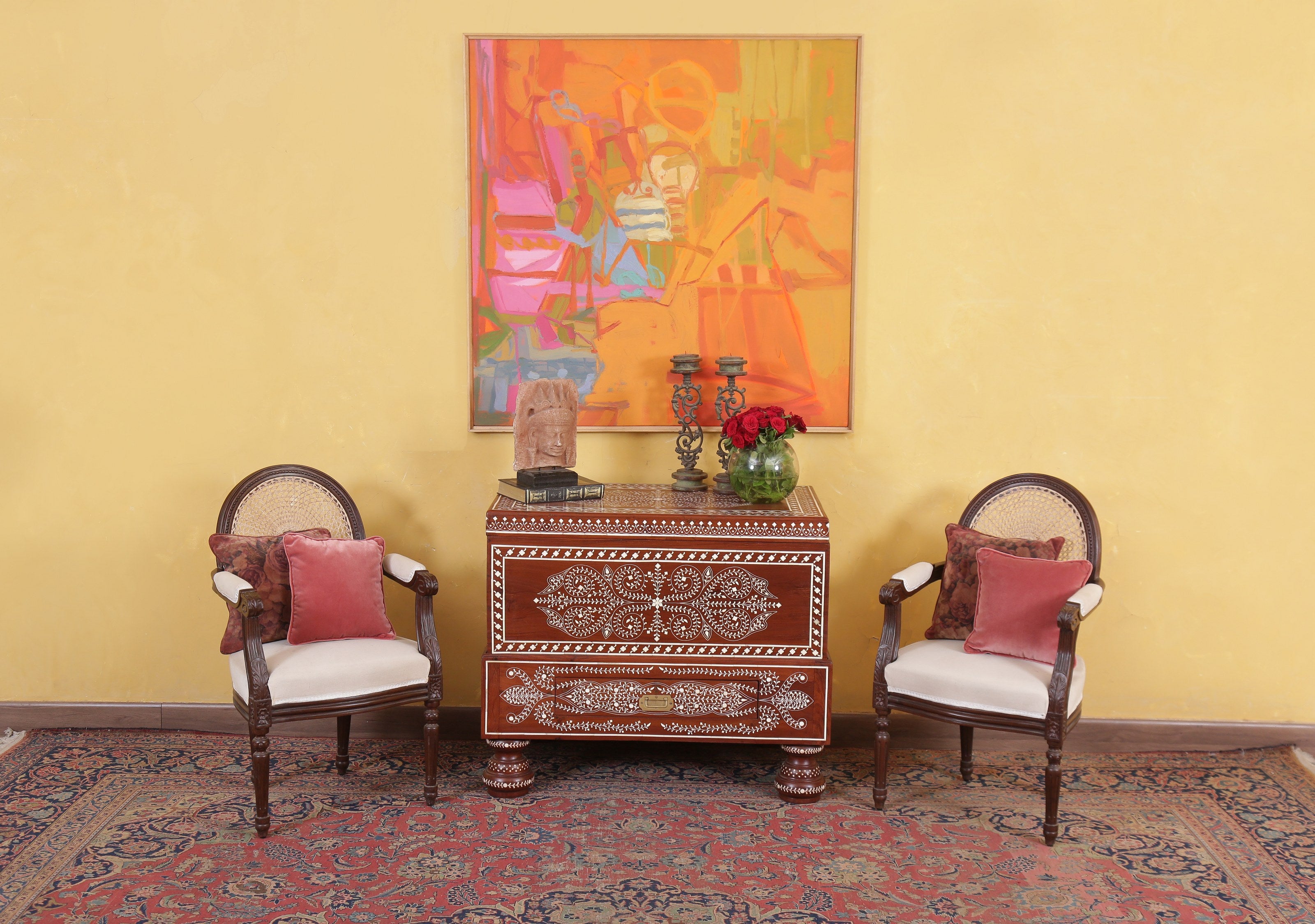 Tobin Antique Mahogany Chest