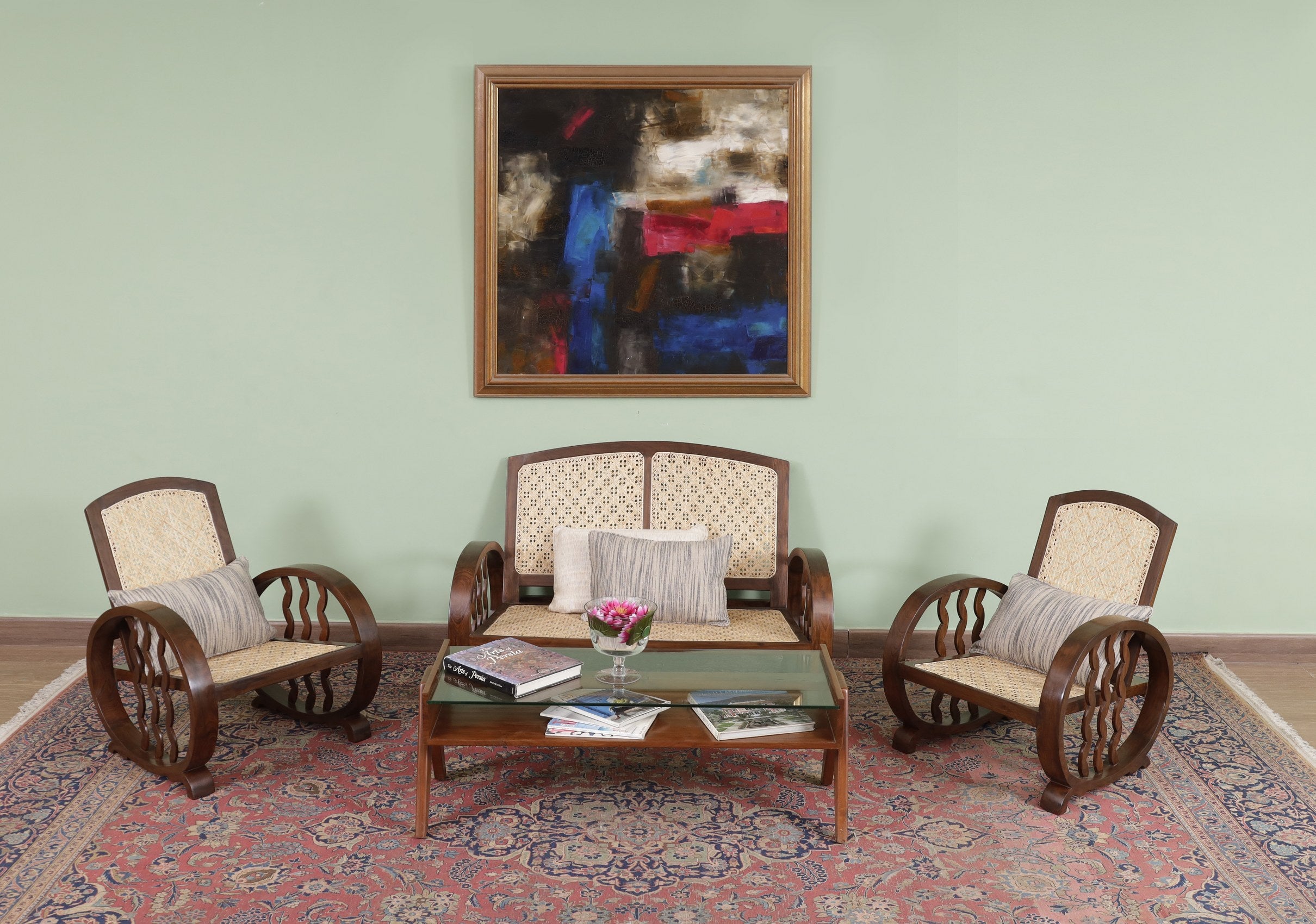 Galsworth Antique Sofa Set