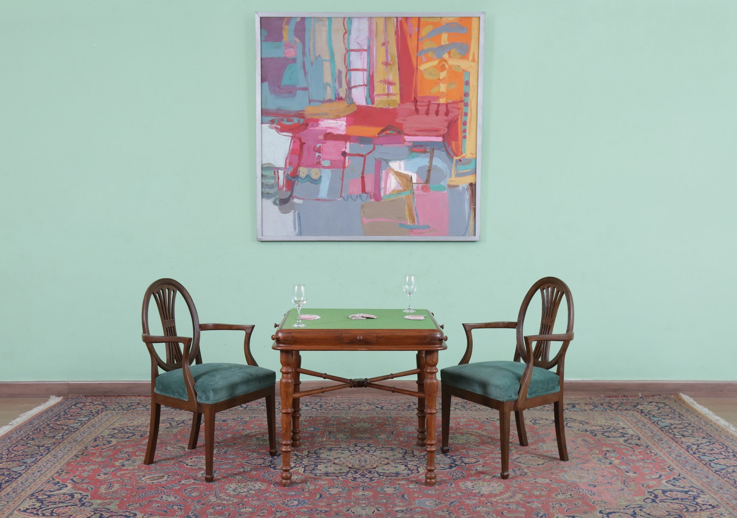 Reagan Card Table