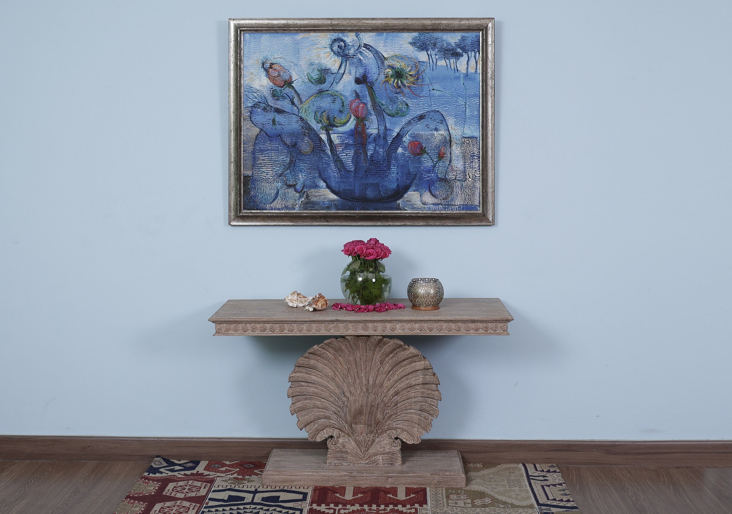 Devonport Shell Console Table