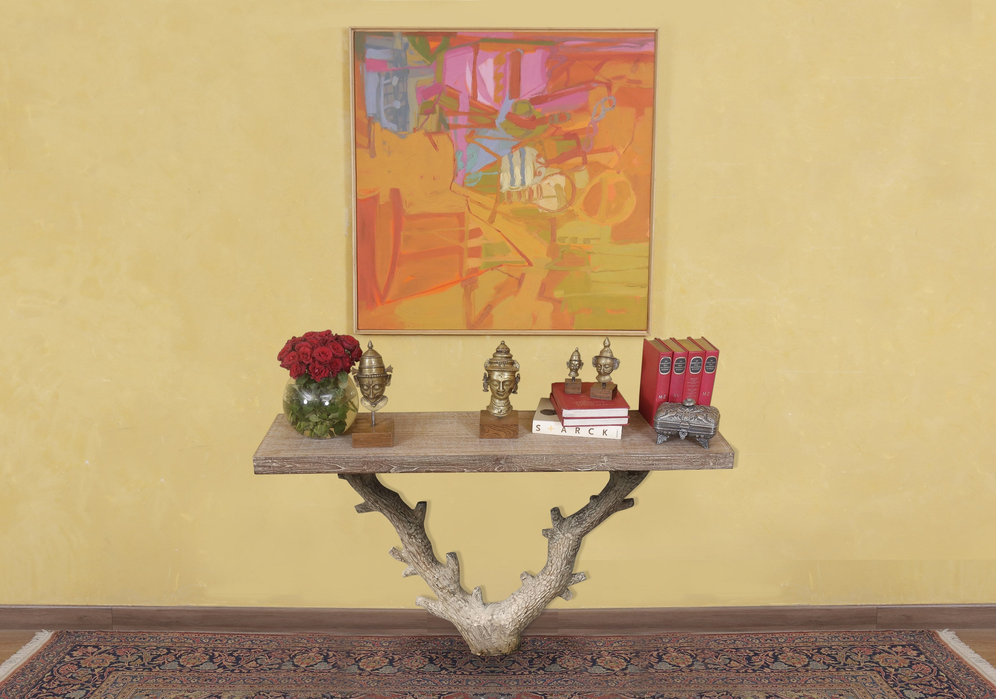 Ashford Coral Console Table