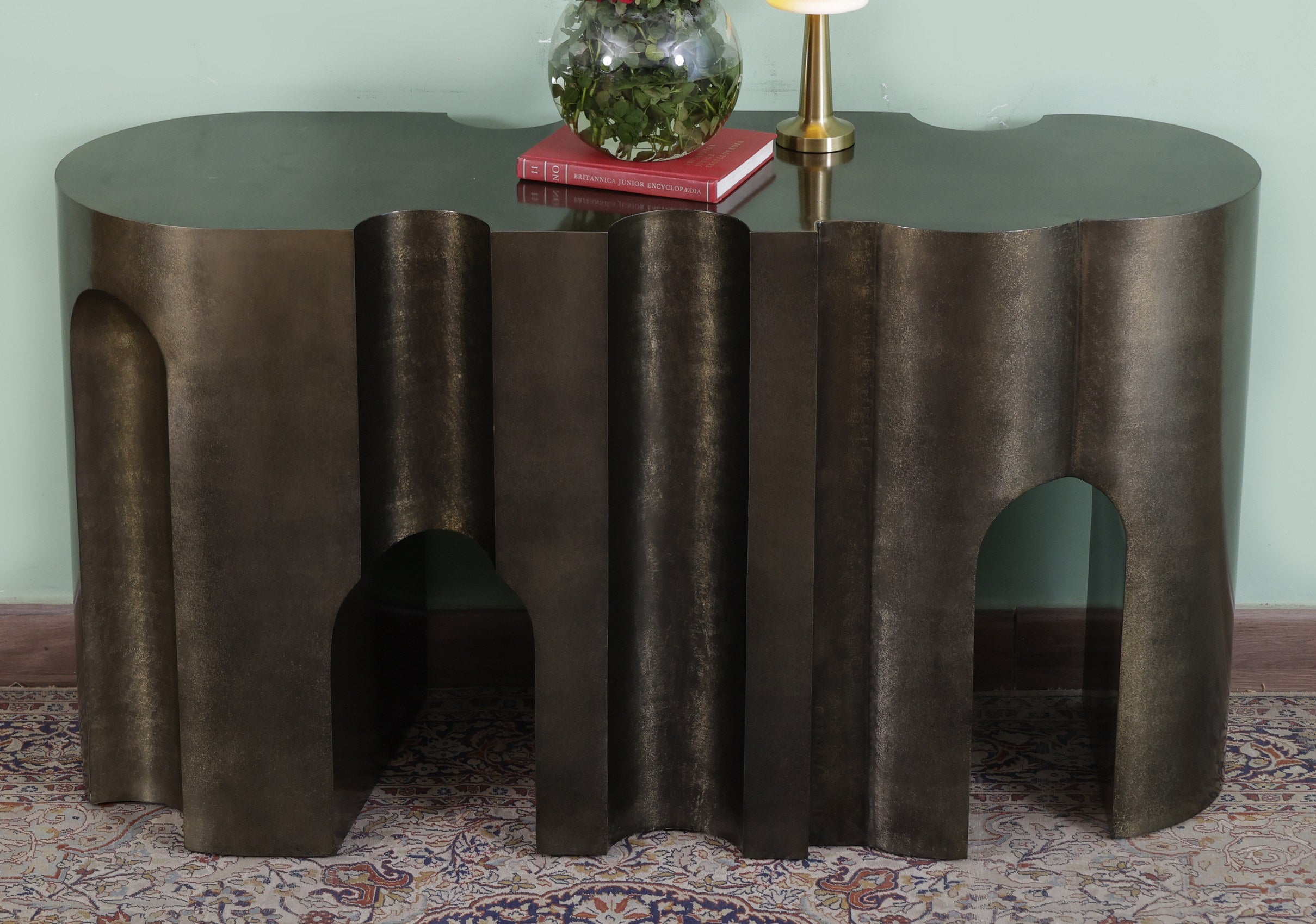 Herrera Metal Console Table