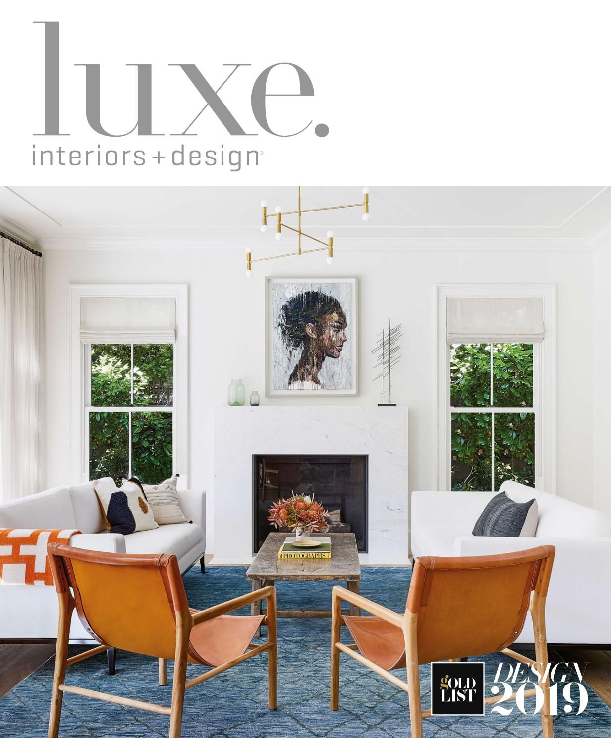 Luxe Interiors + Design Magazine Jan/Feb '19