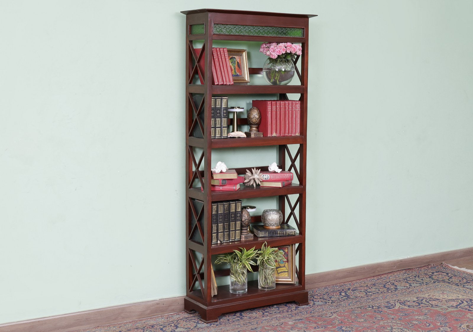 Romulo Open Bookshelf