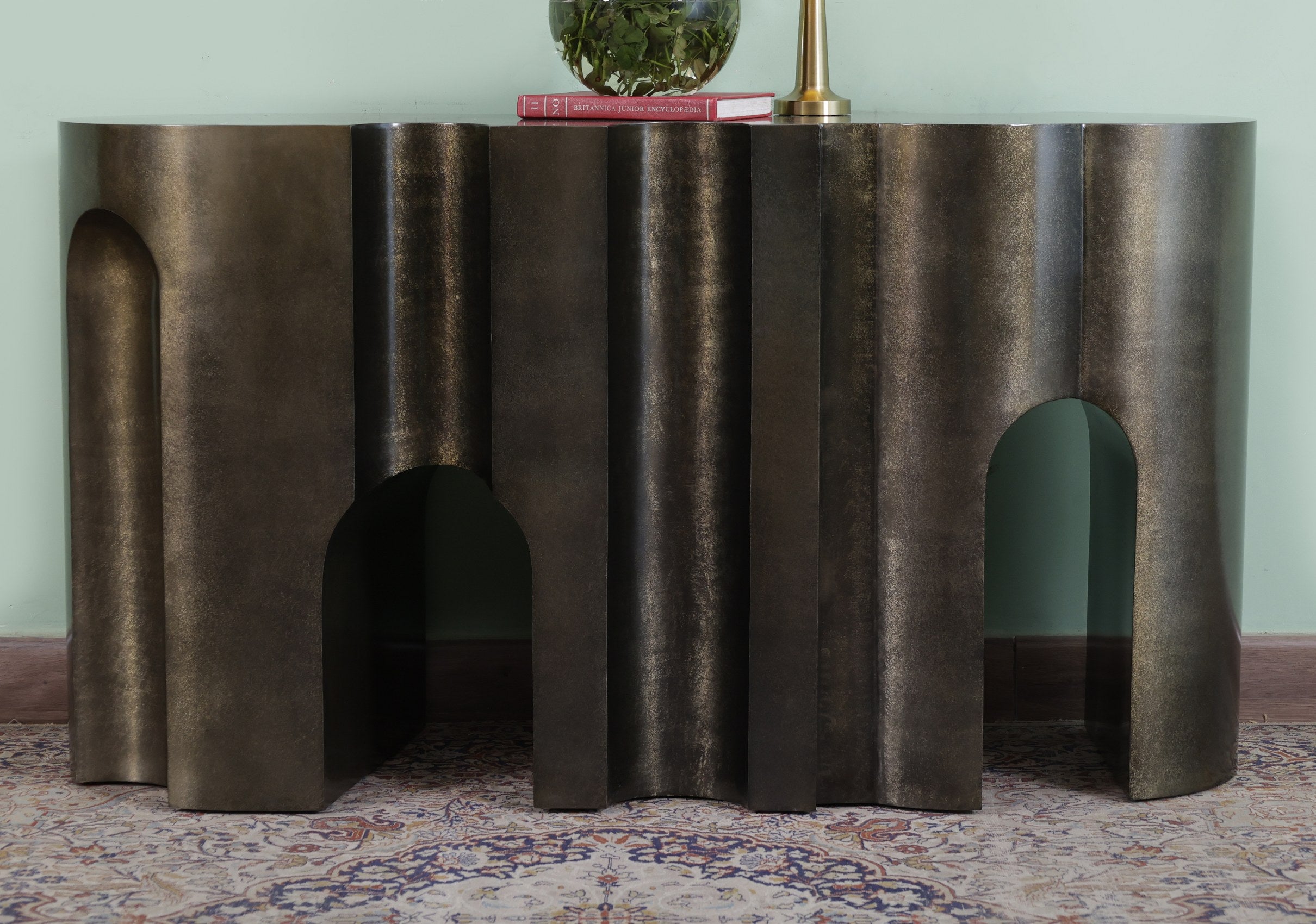 Herrera Metal Console Table