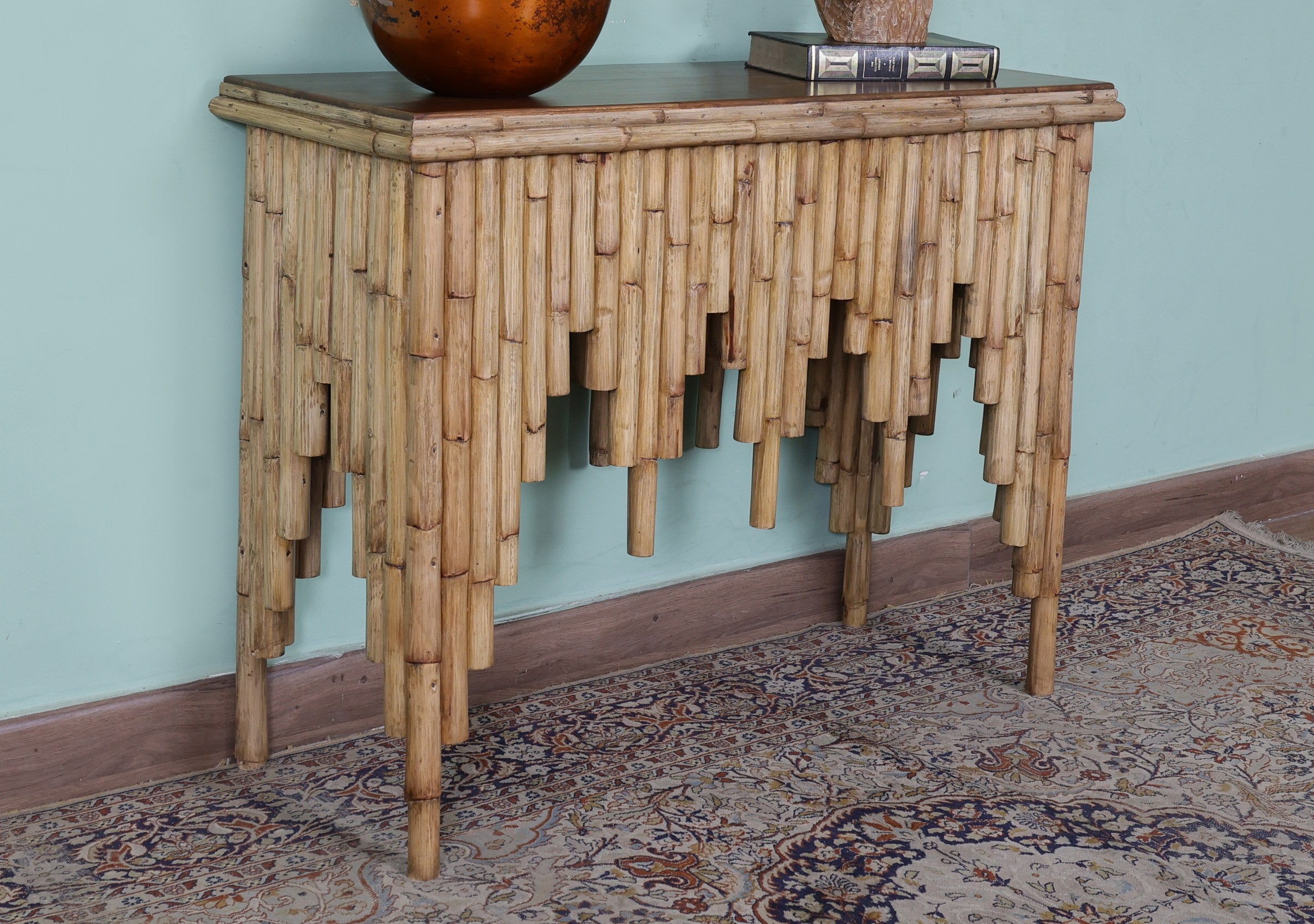 Estrada Bamboo Console Table