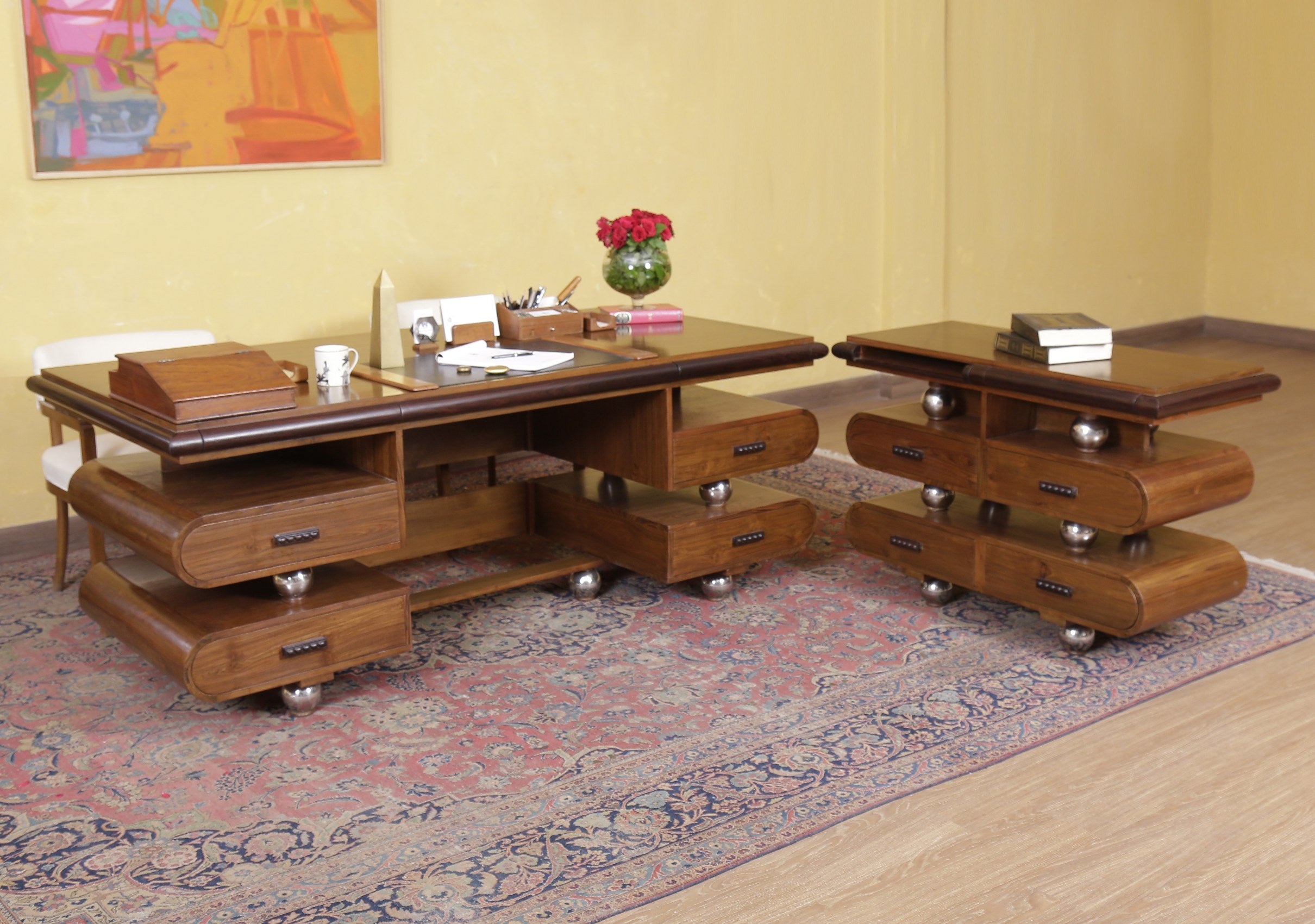 Renison Desk and Runner