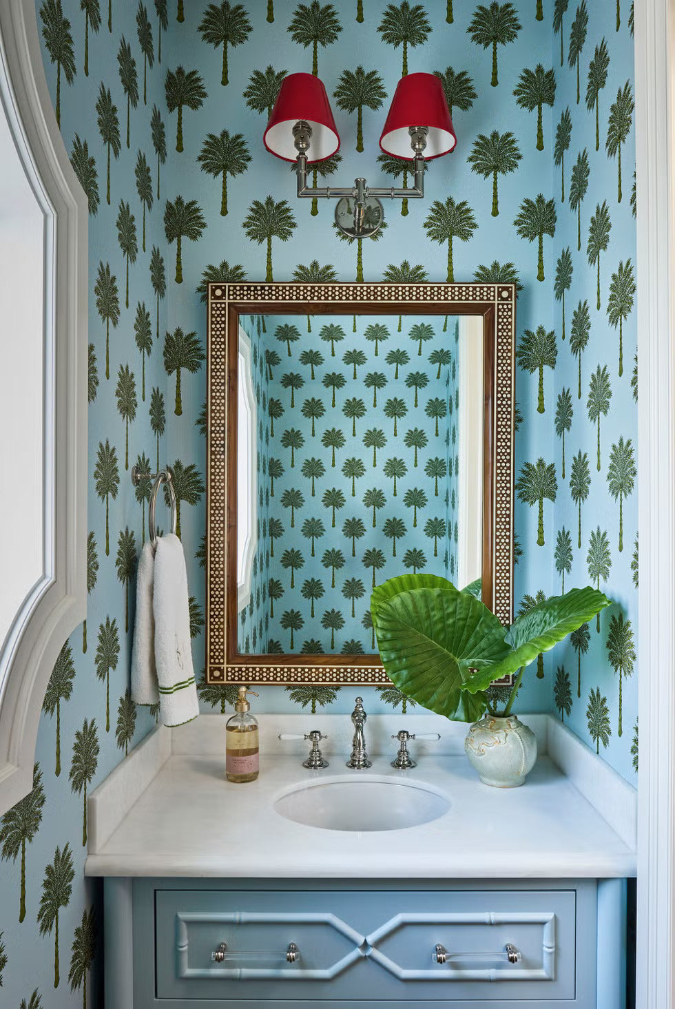 Classic Coastal Interiors at Palm Beach, Florida, Handcrafted in India