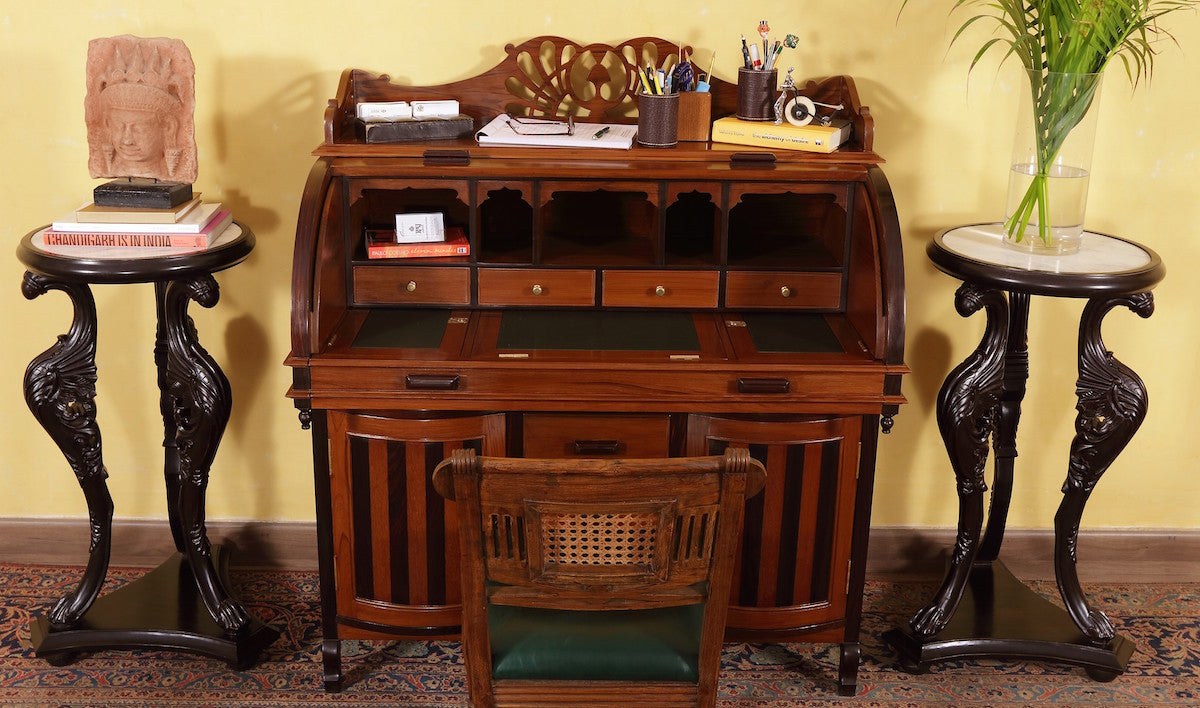 Clarendone Roll Top Desk
