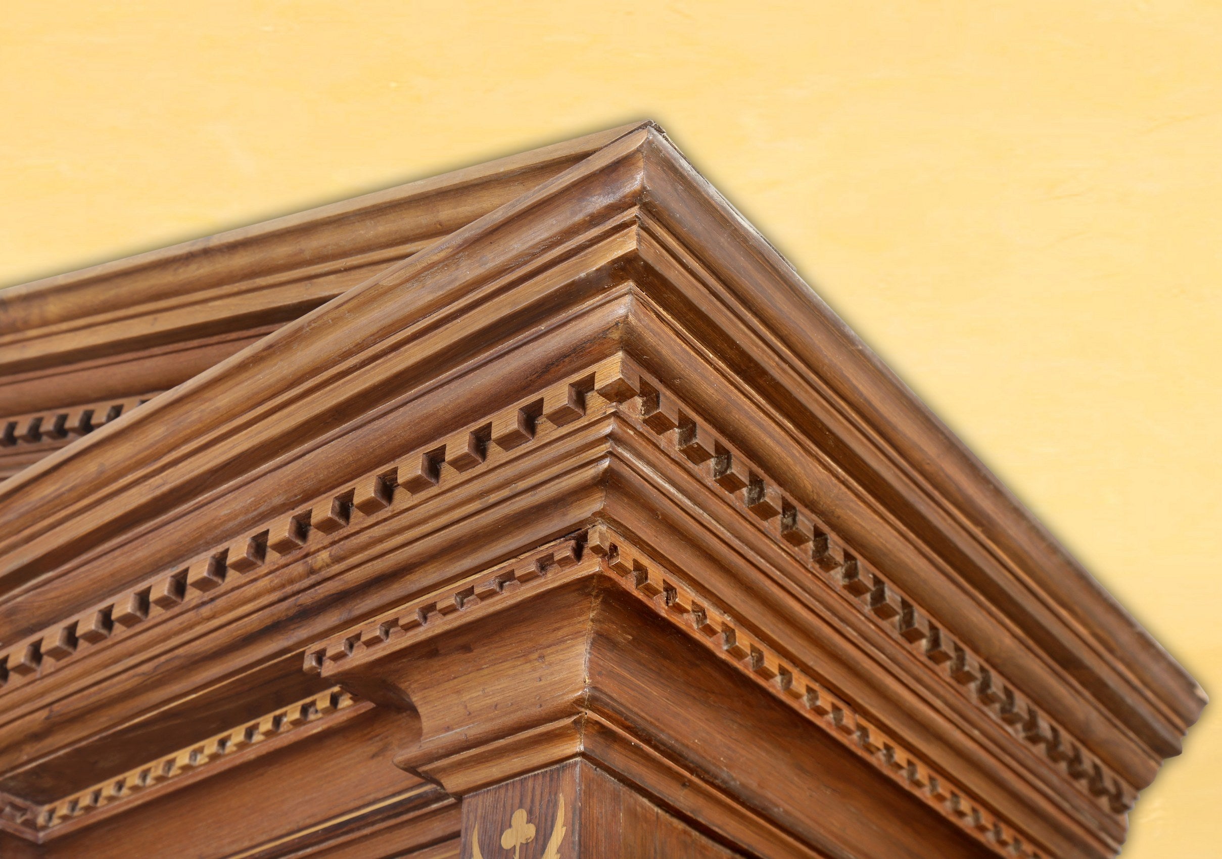 Saldana Antique Inlaid Cabinet