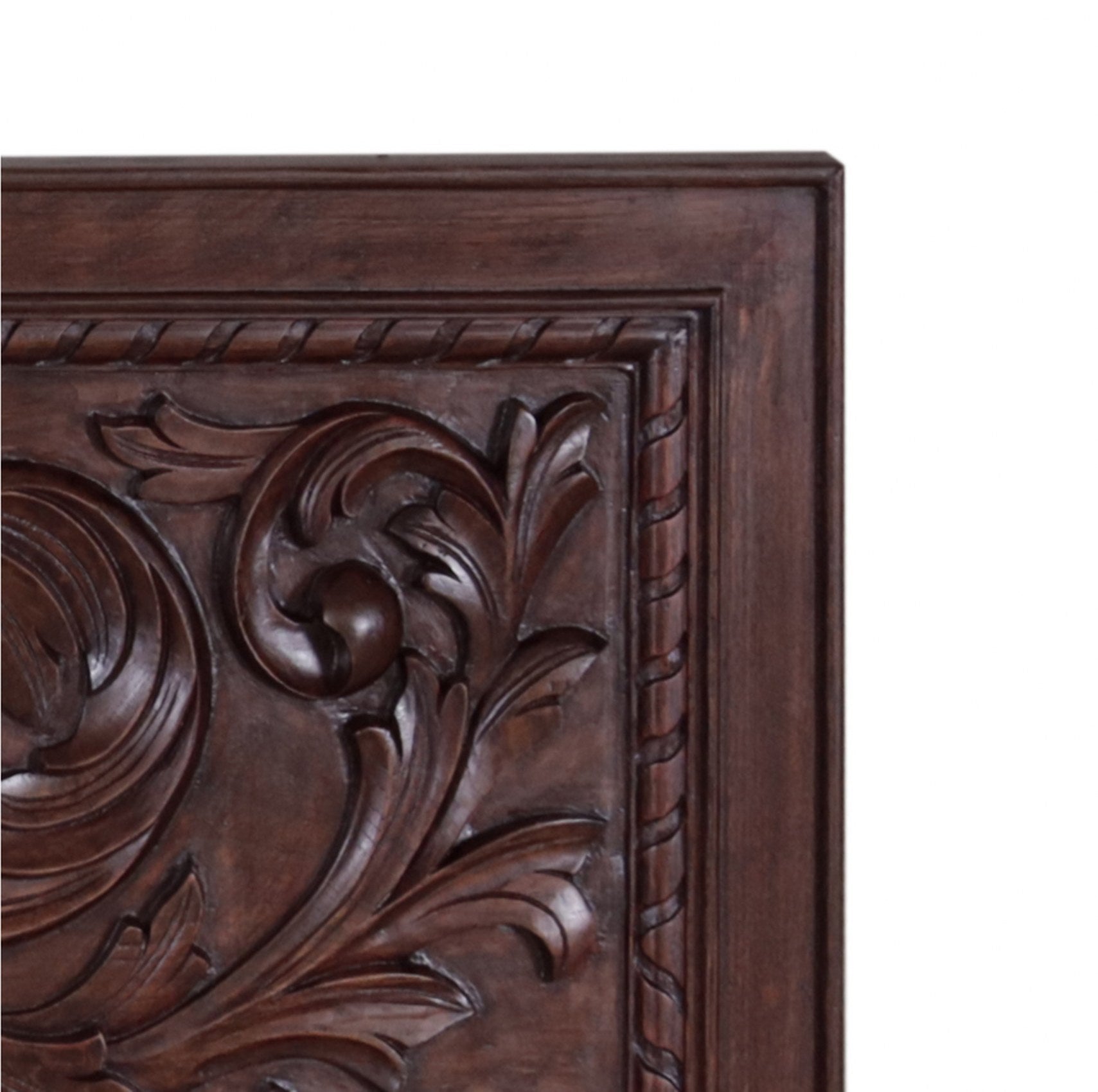 Sprague Carved Teak Panel