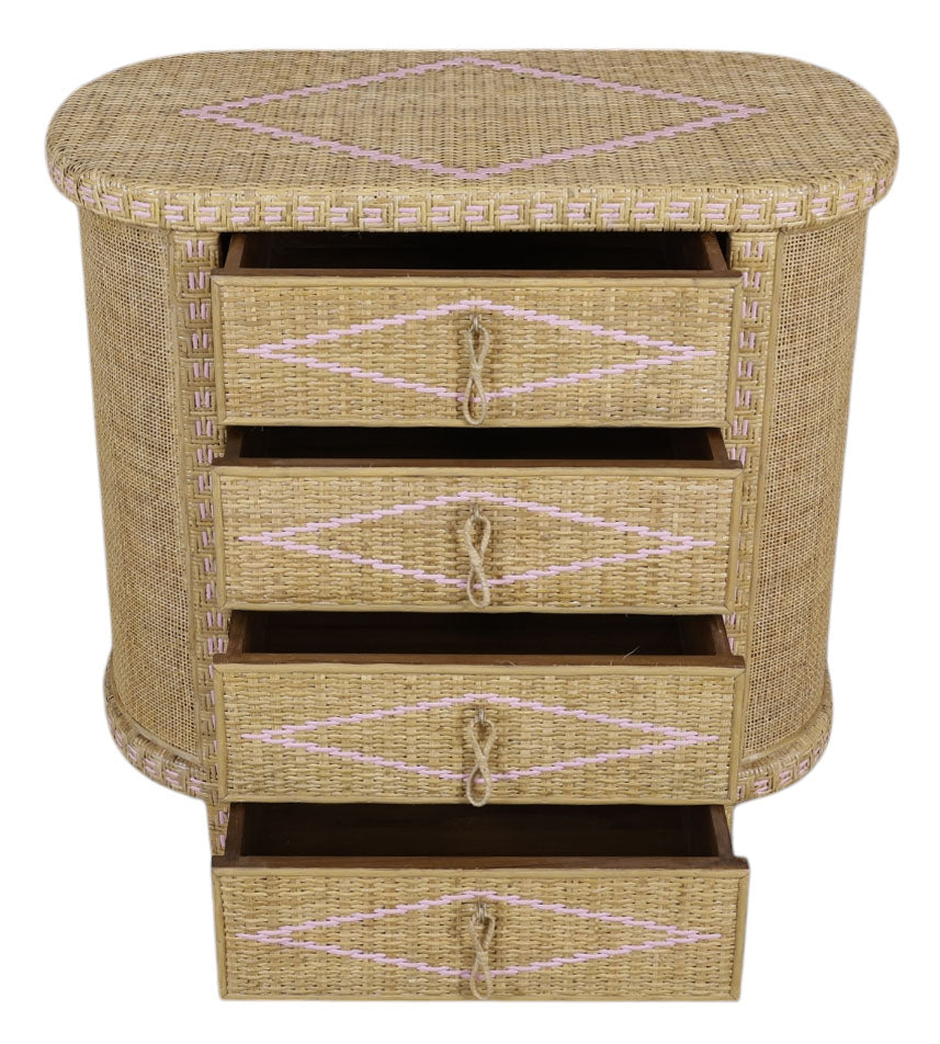 Lambert Wicker Chest of Drawers