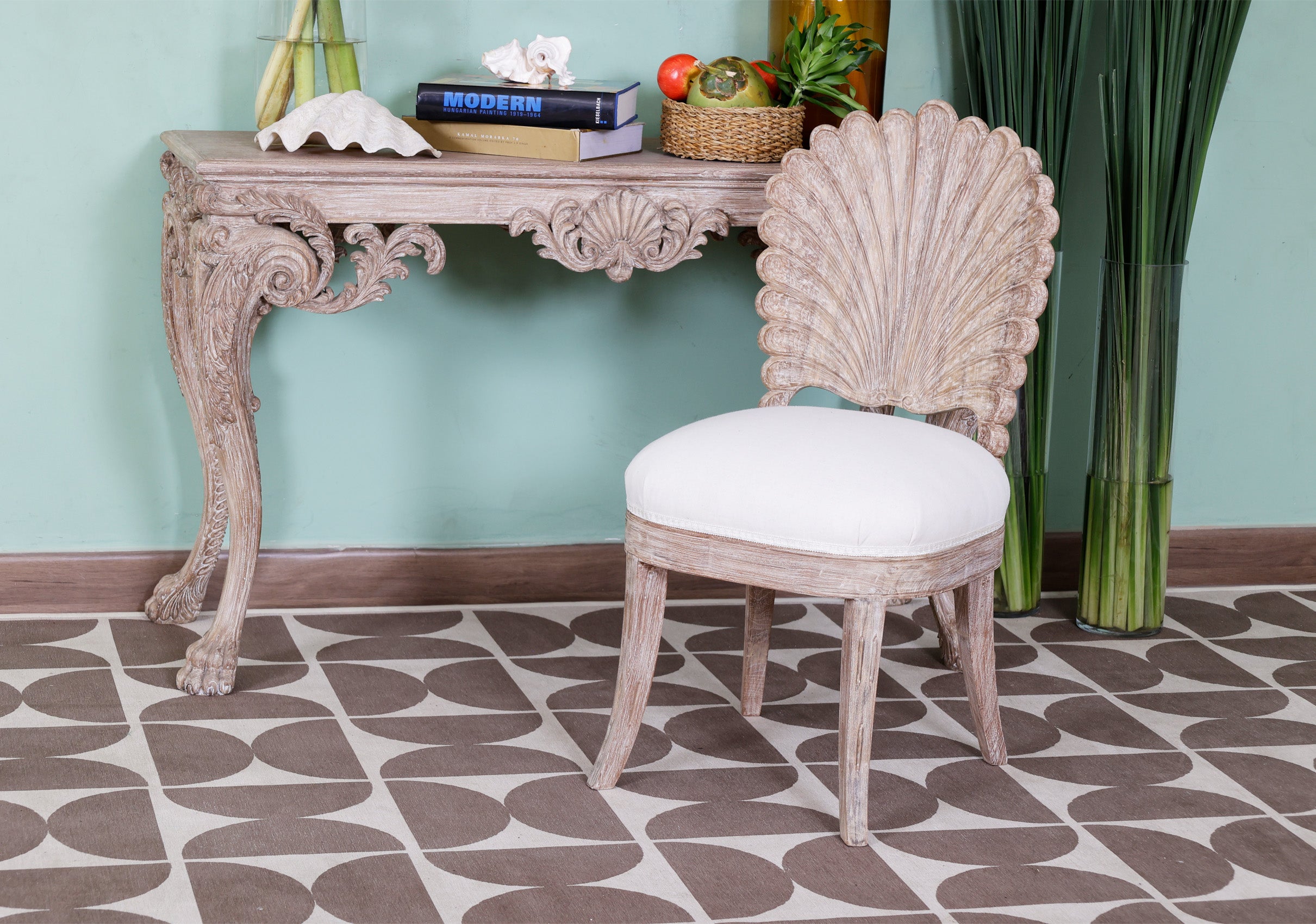 Seychelles Shell Back Chair