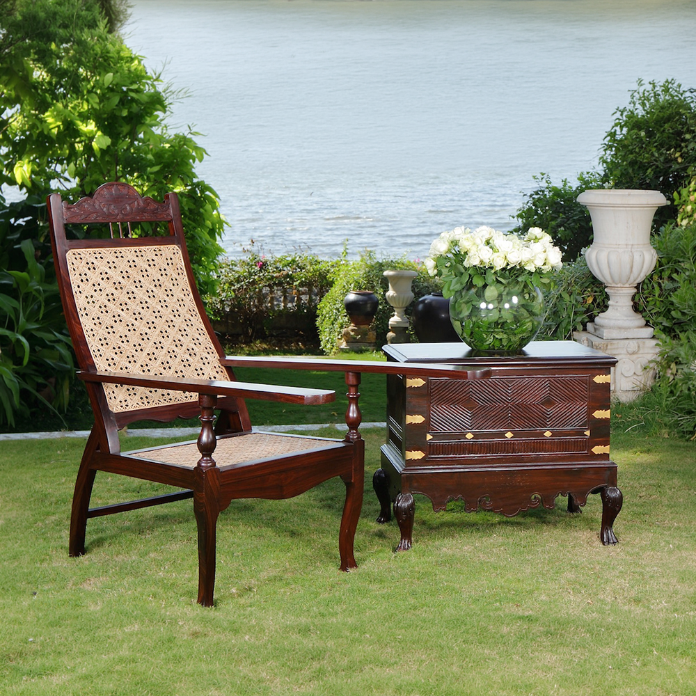 Jannsens Antique Rosewood Planters Chair