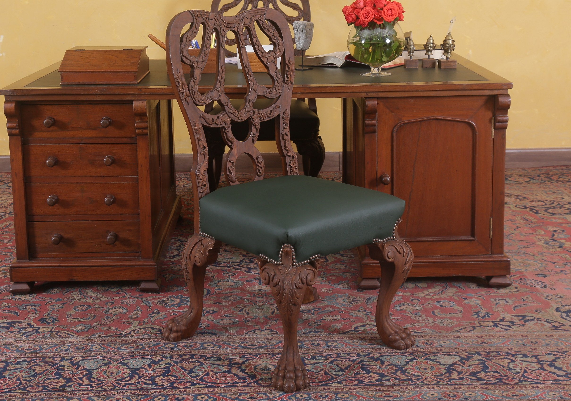 Popham Chippendale Side Chair