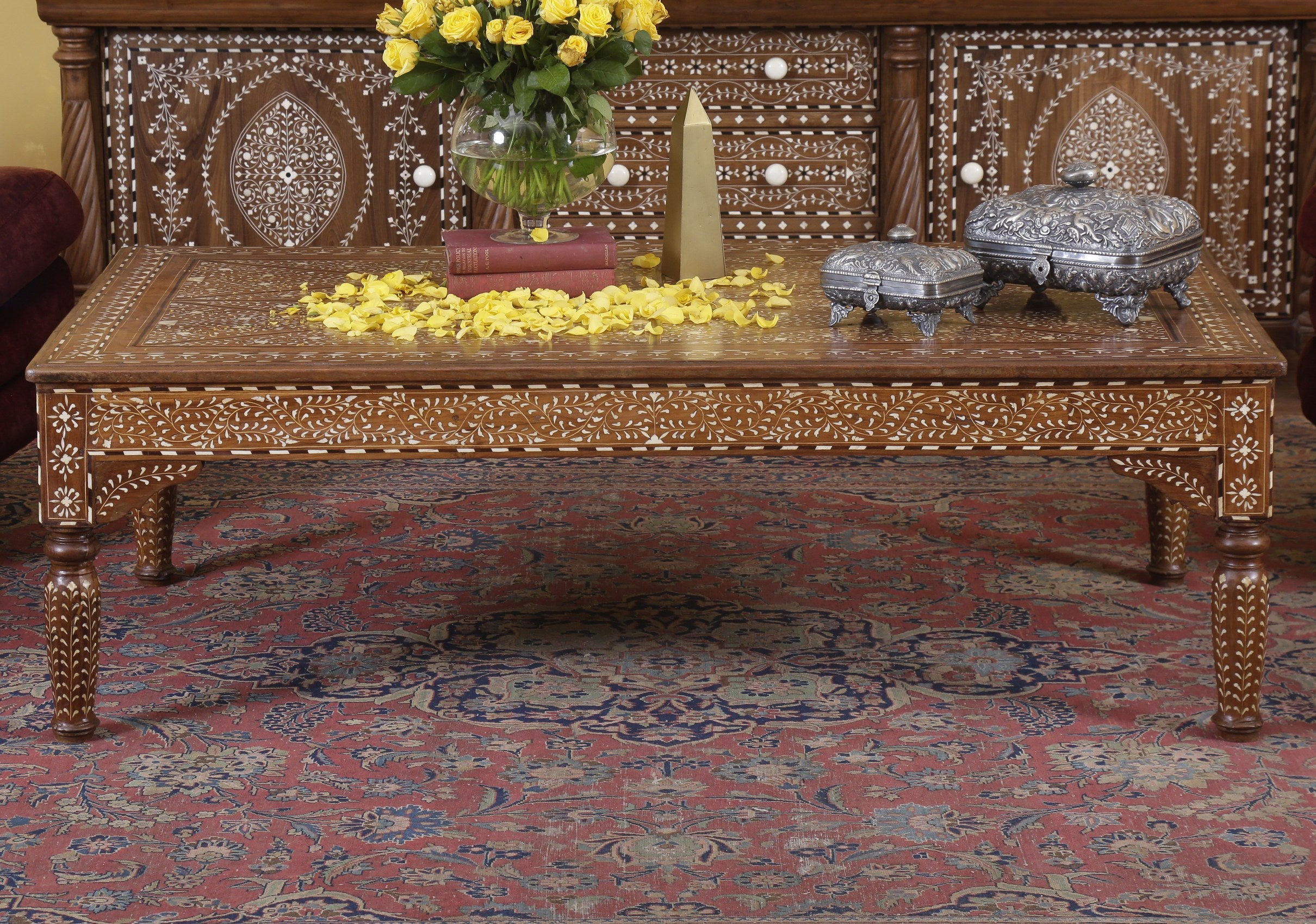 Gillespie Inlaid Coffee Table