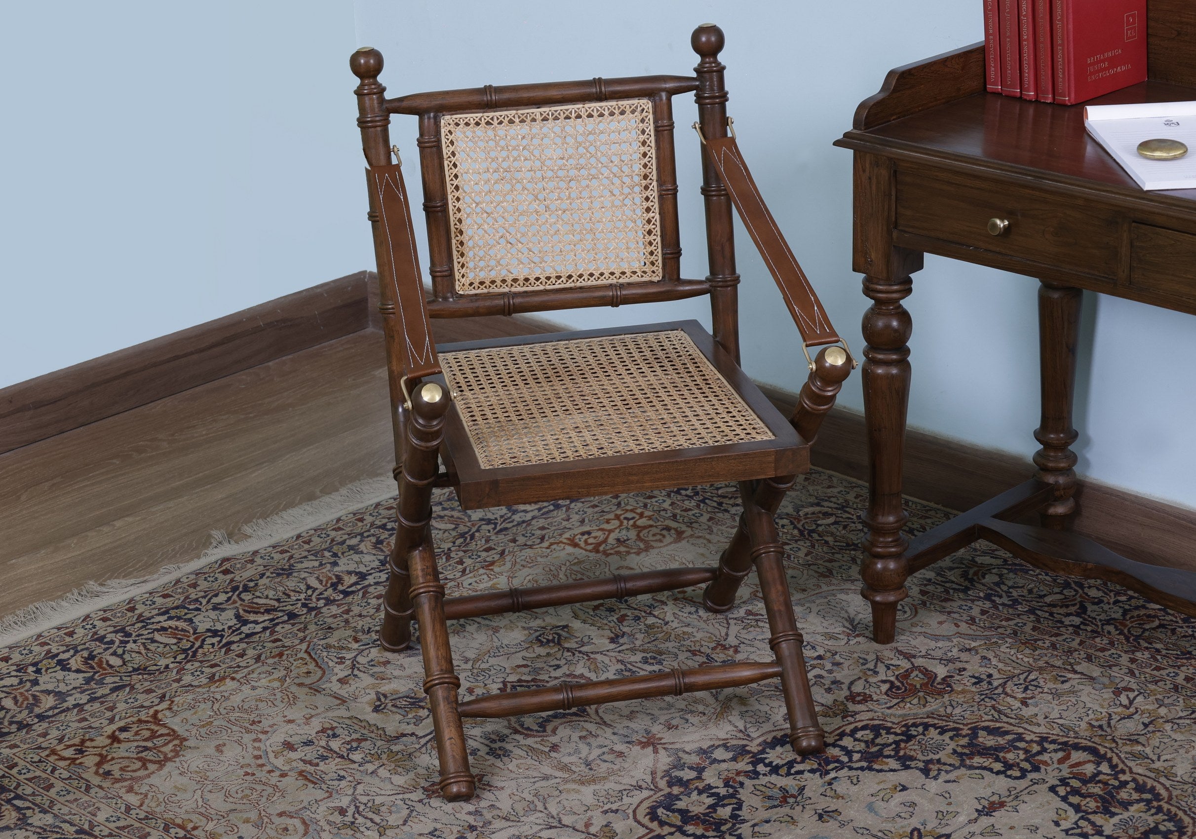 Kirkman Leather Strap Chair