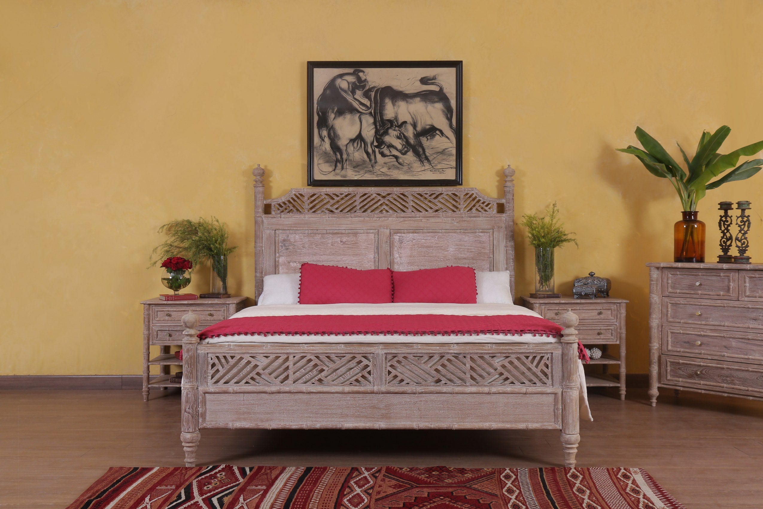 Curacao Bamboo Bed