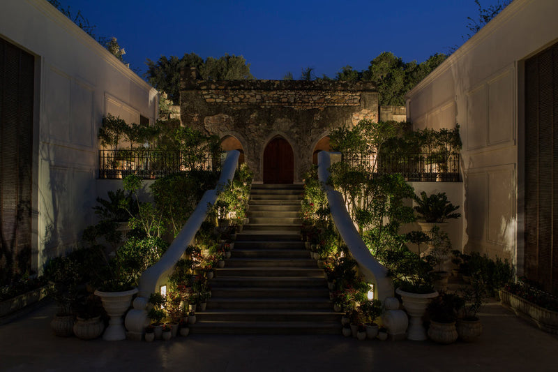 Sabyasachi Flagship Store in Mehrauli, New Delhi Stairs Leads You to Old Colonial Charm