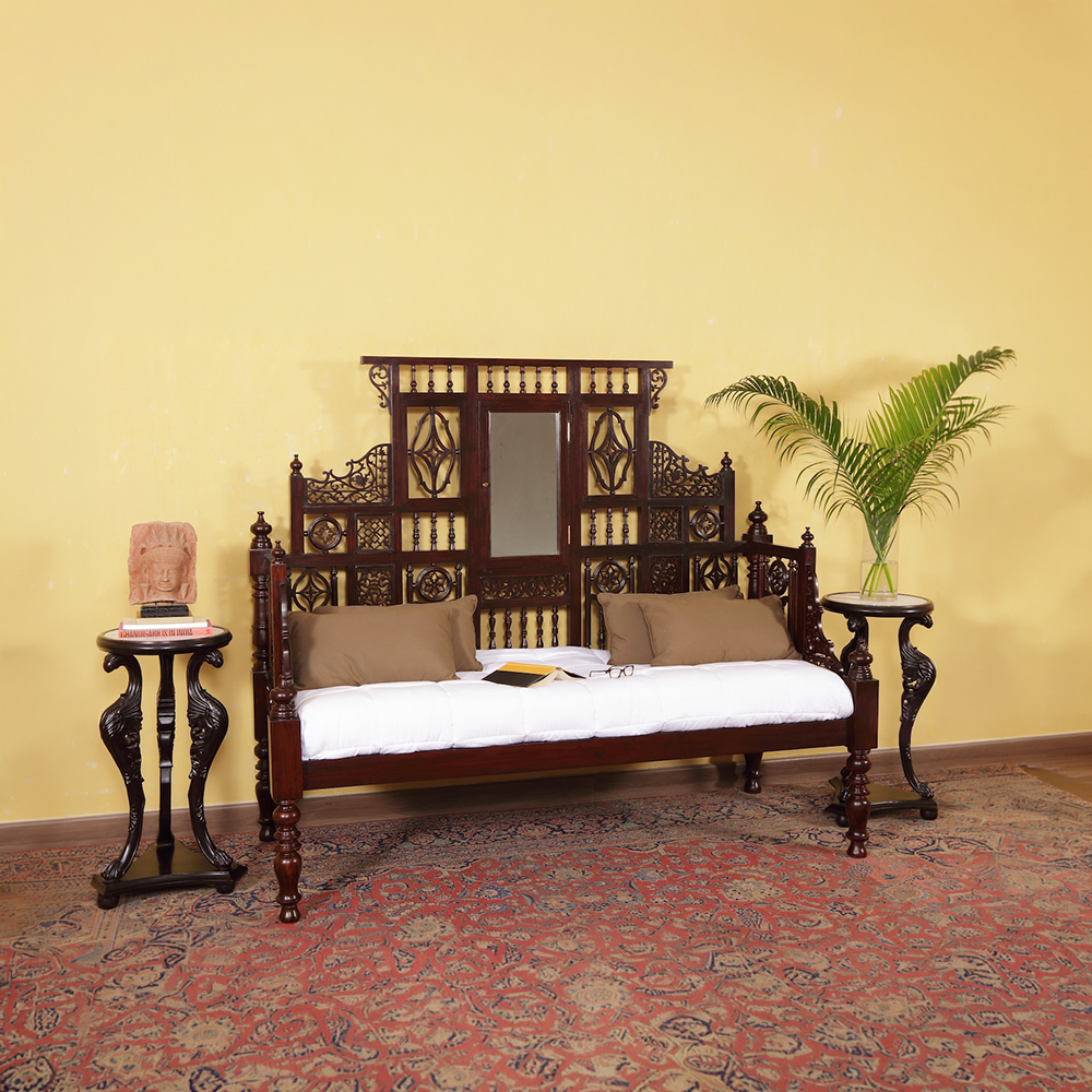 Van Hoorn Antique Opium Bed