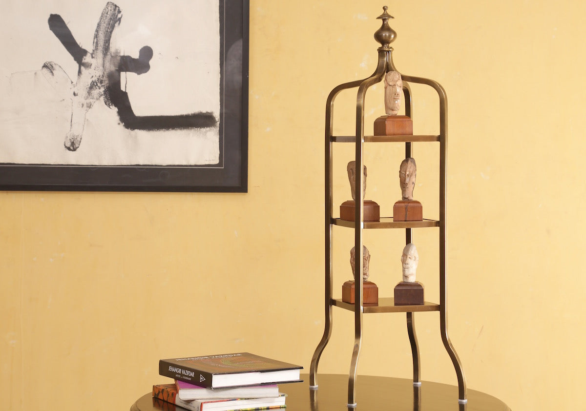Skeete Brass Etagere