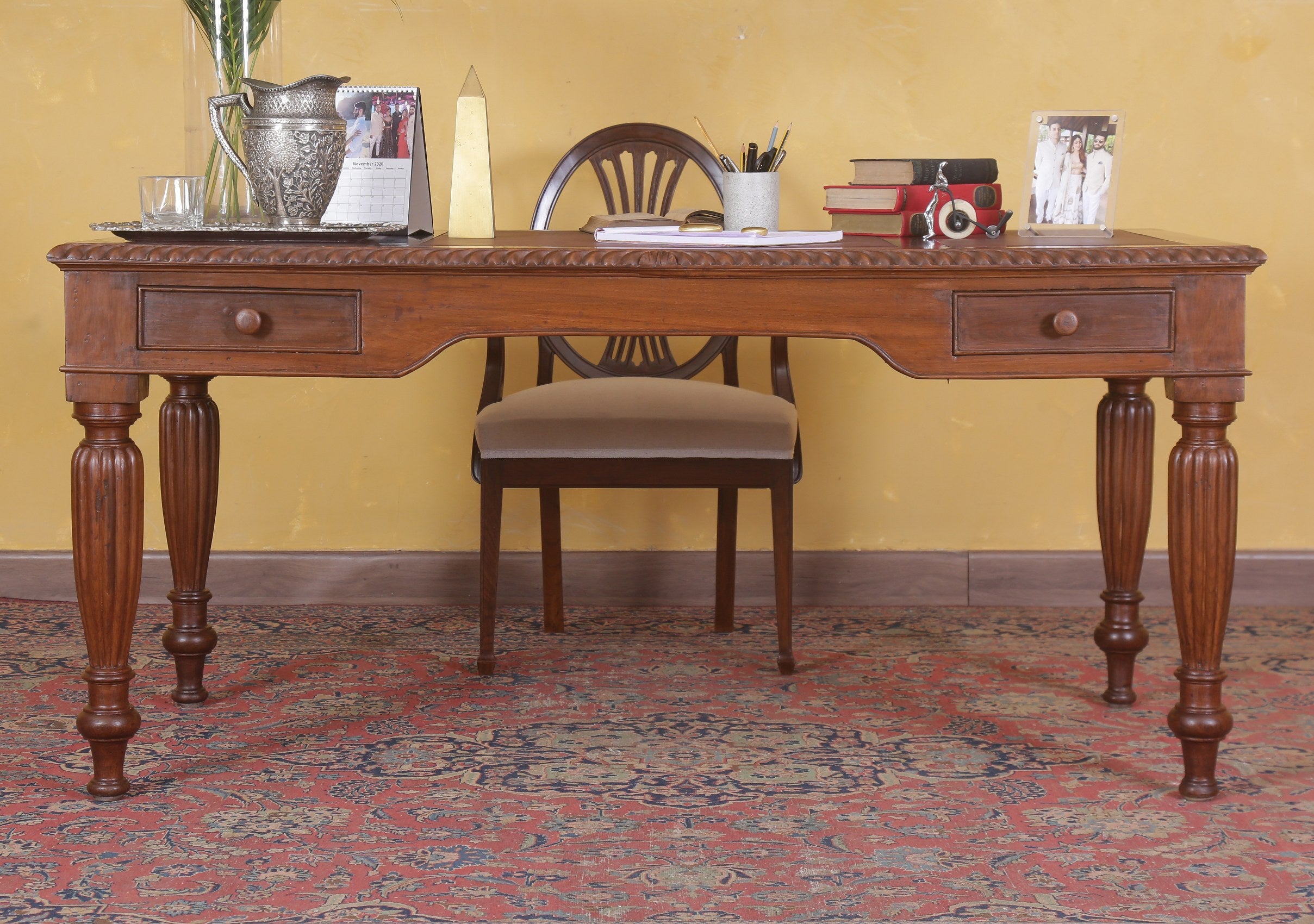 Milton Antique Partners Desk