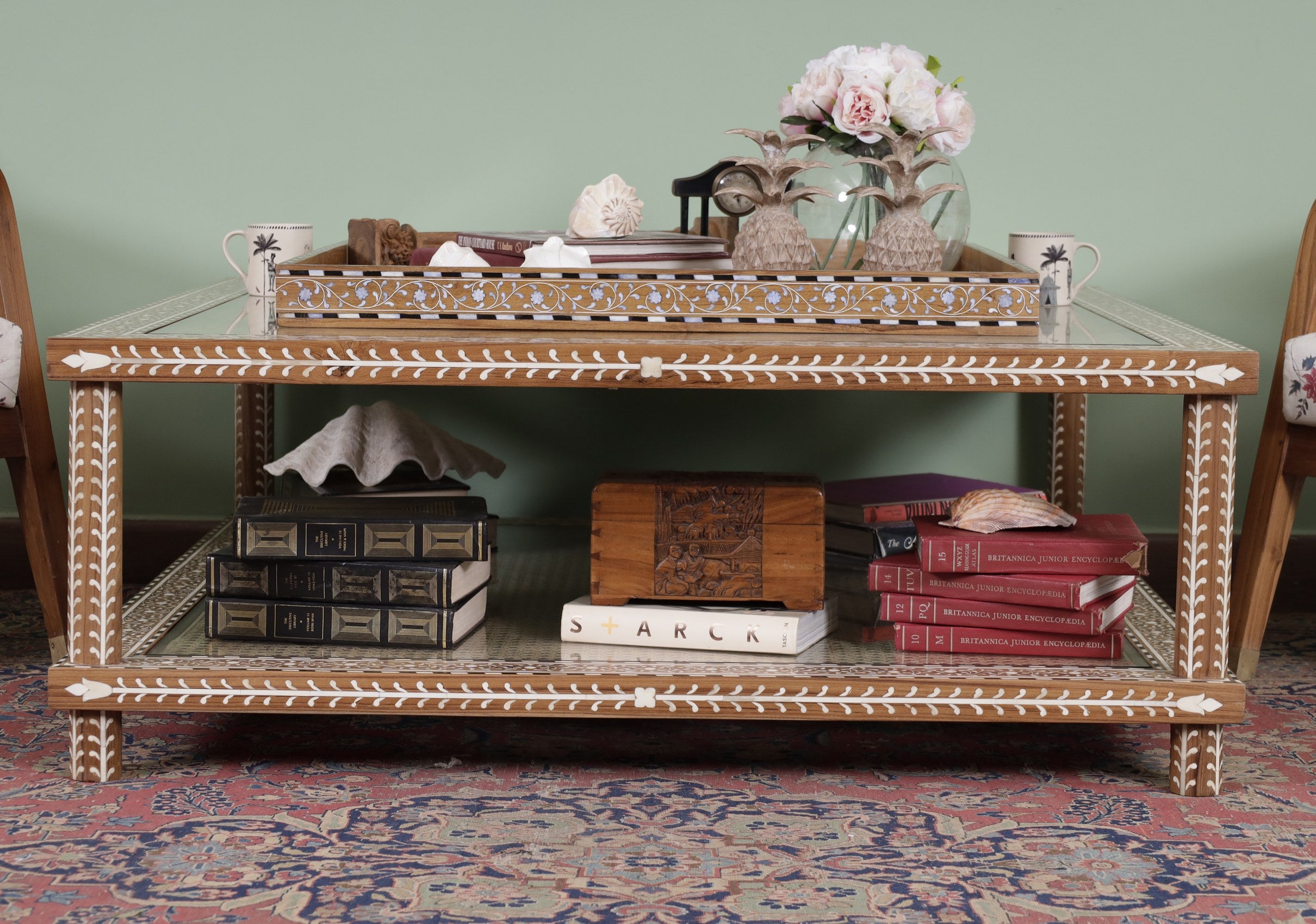 Byatt Inlaid Center Table
