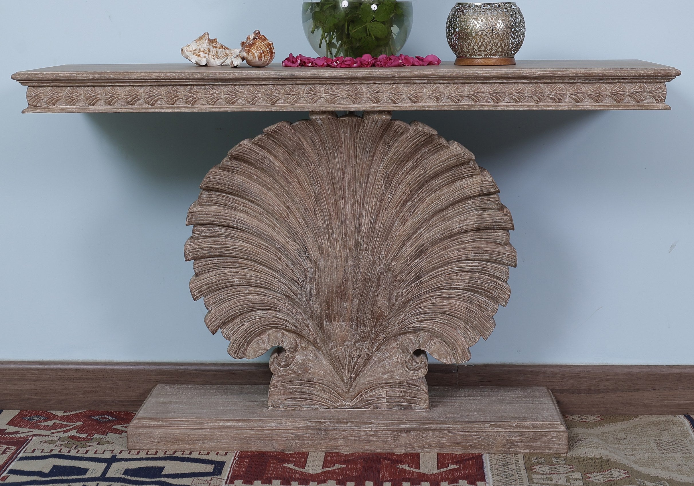 Devonport Shell Console Table
