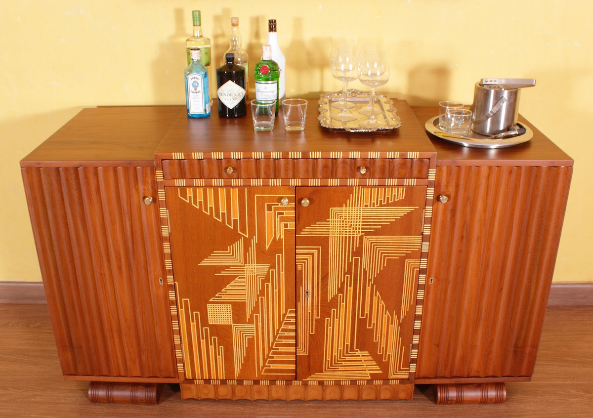 Shippard Bar Cabinet