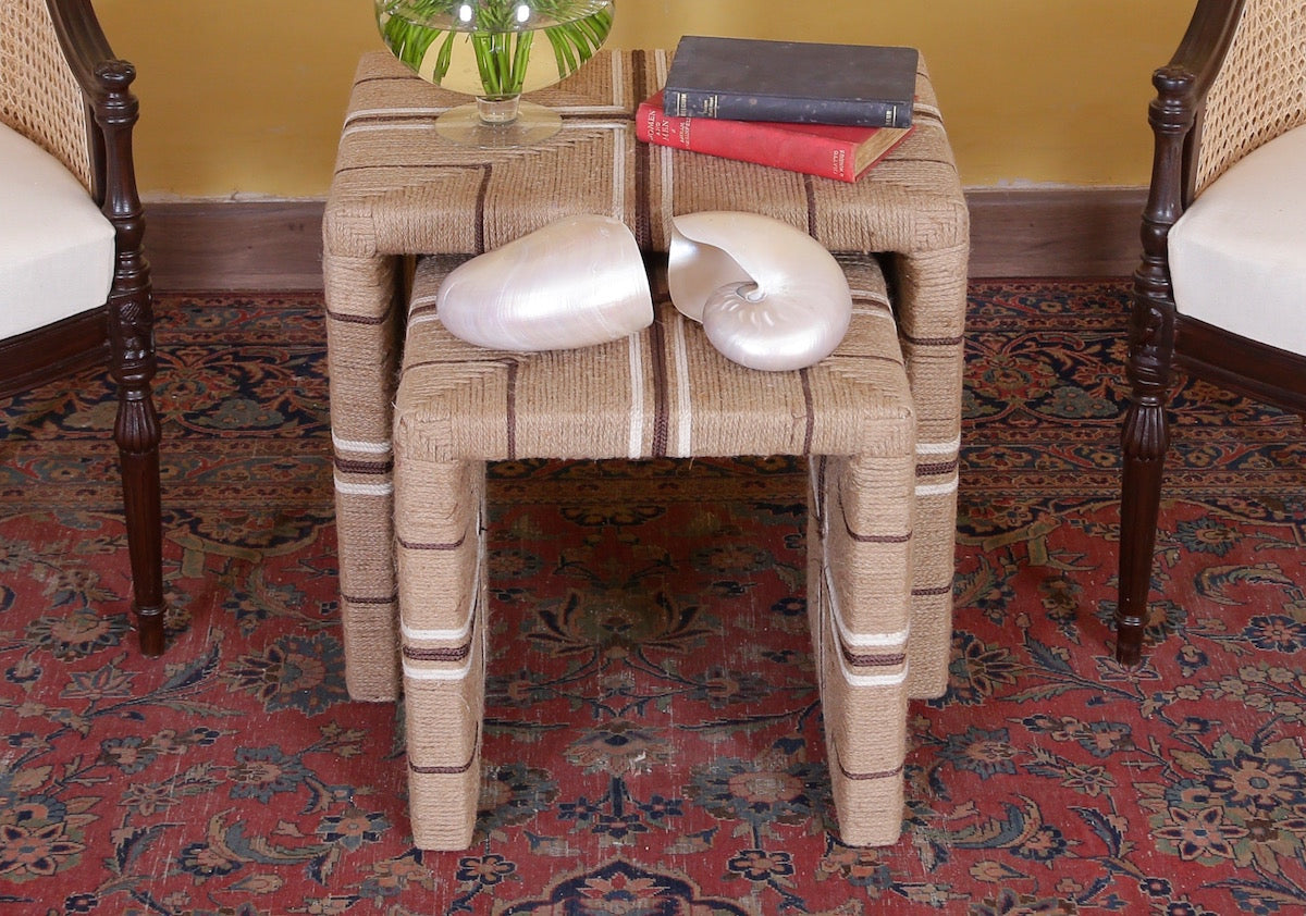 Salmeron Rope Nest of Tables