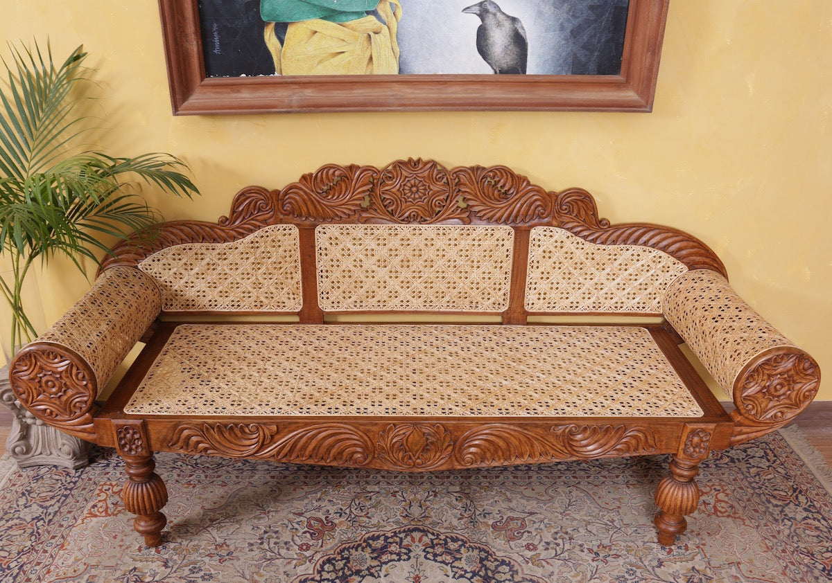 Borwick Satinwood Divan