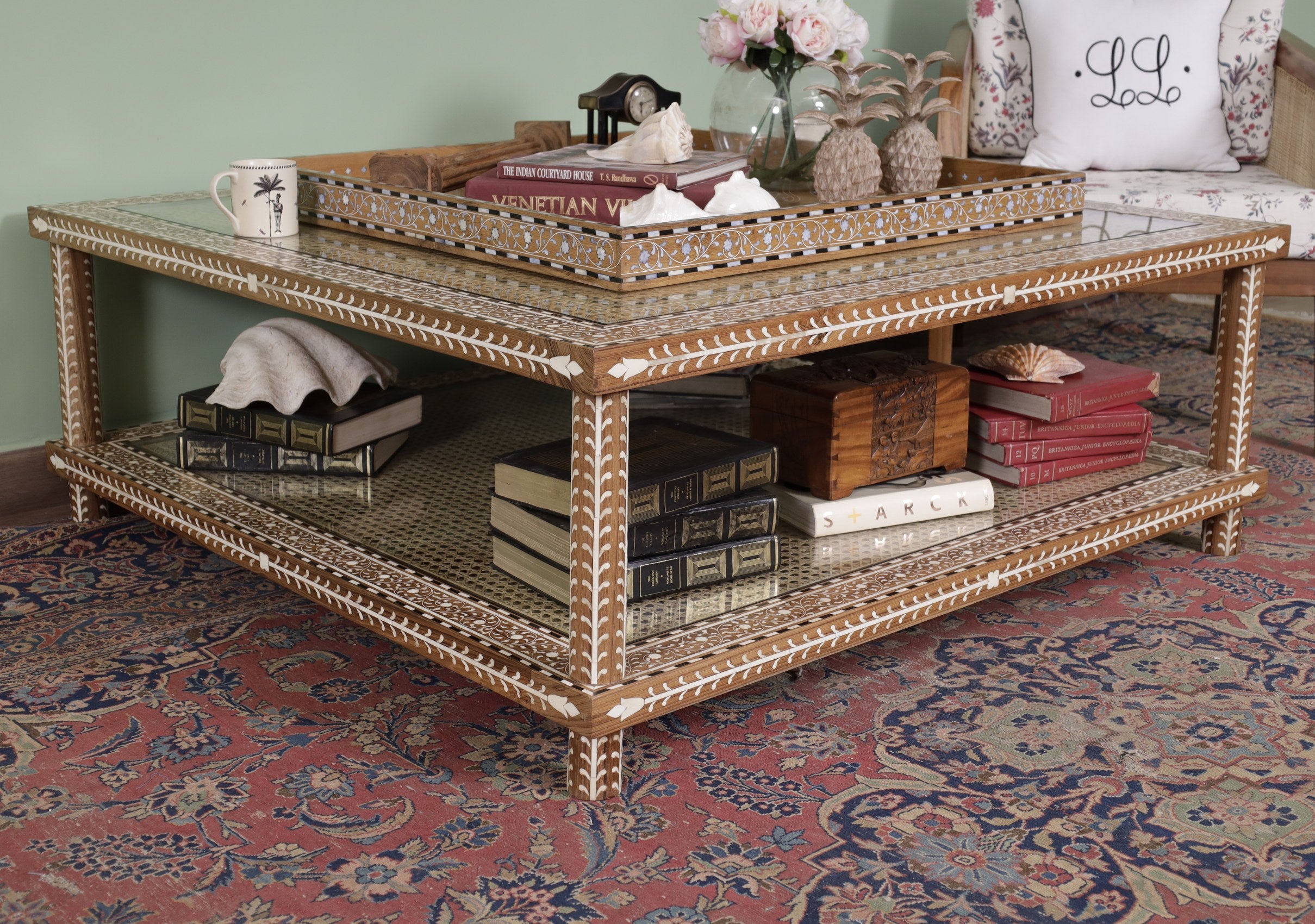 Byatt Inlaid Center Table