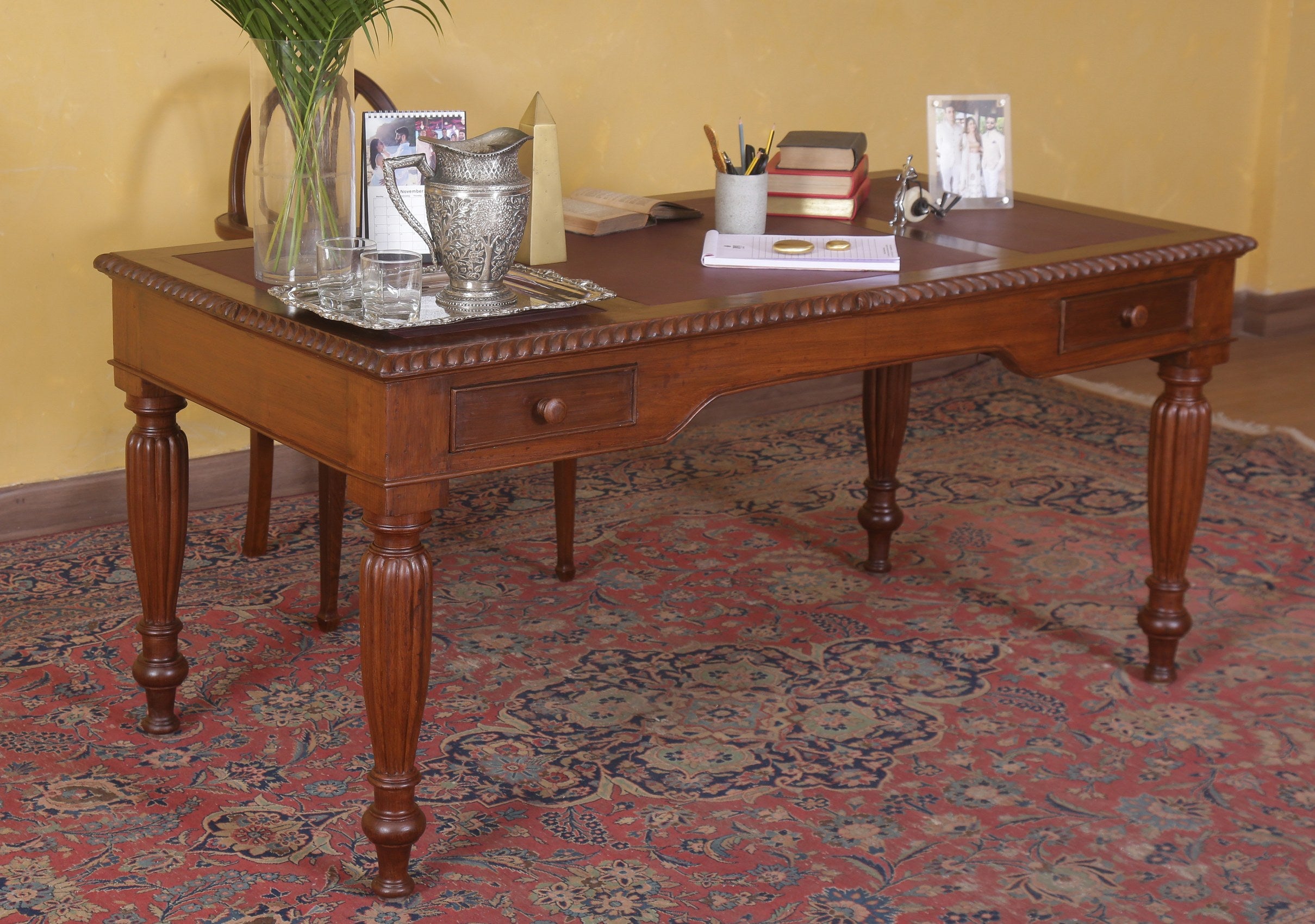 Milton Antique Partners Desk