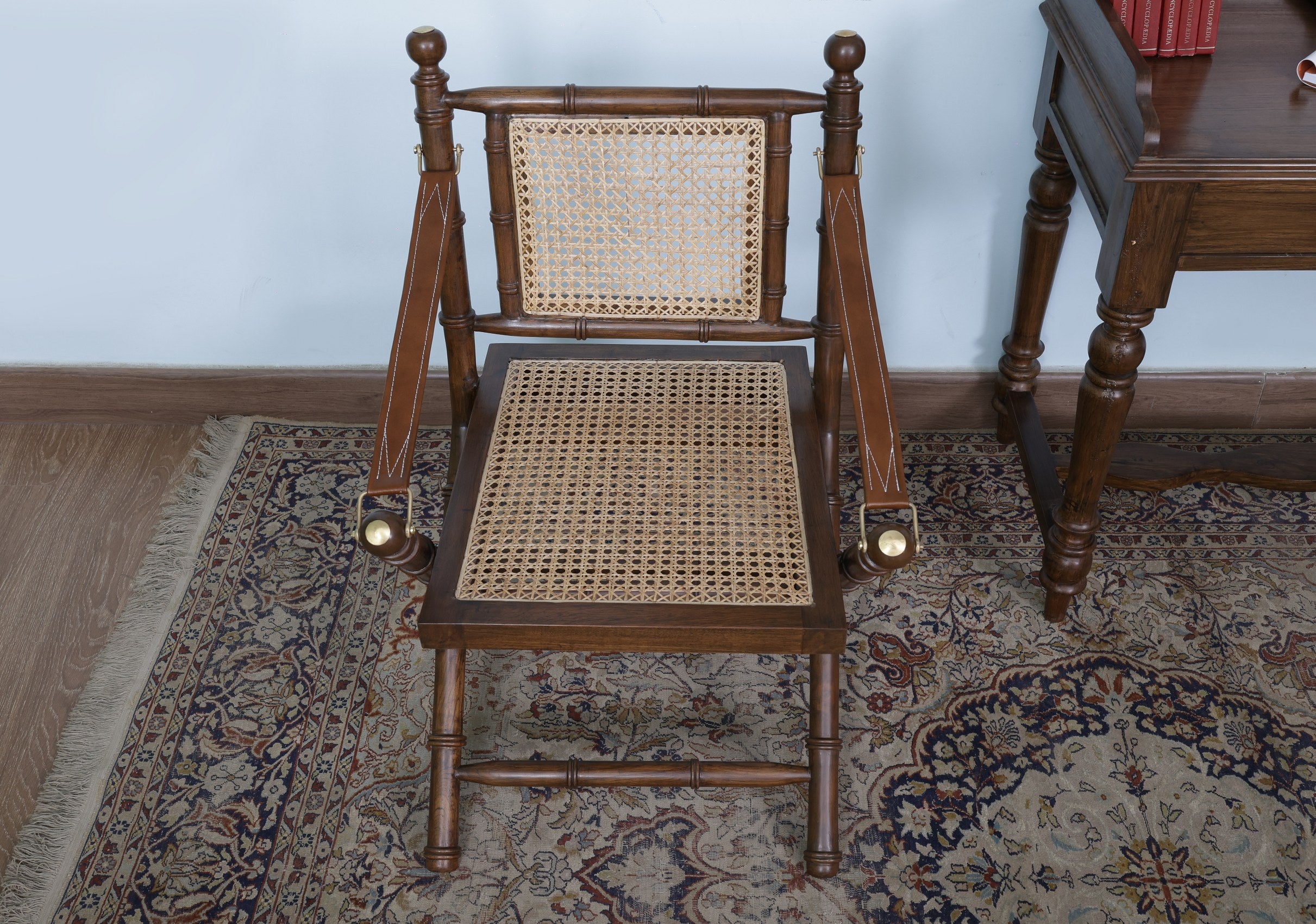 Kirkman Leather Strap Chair