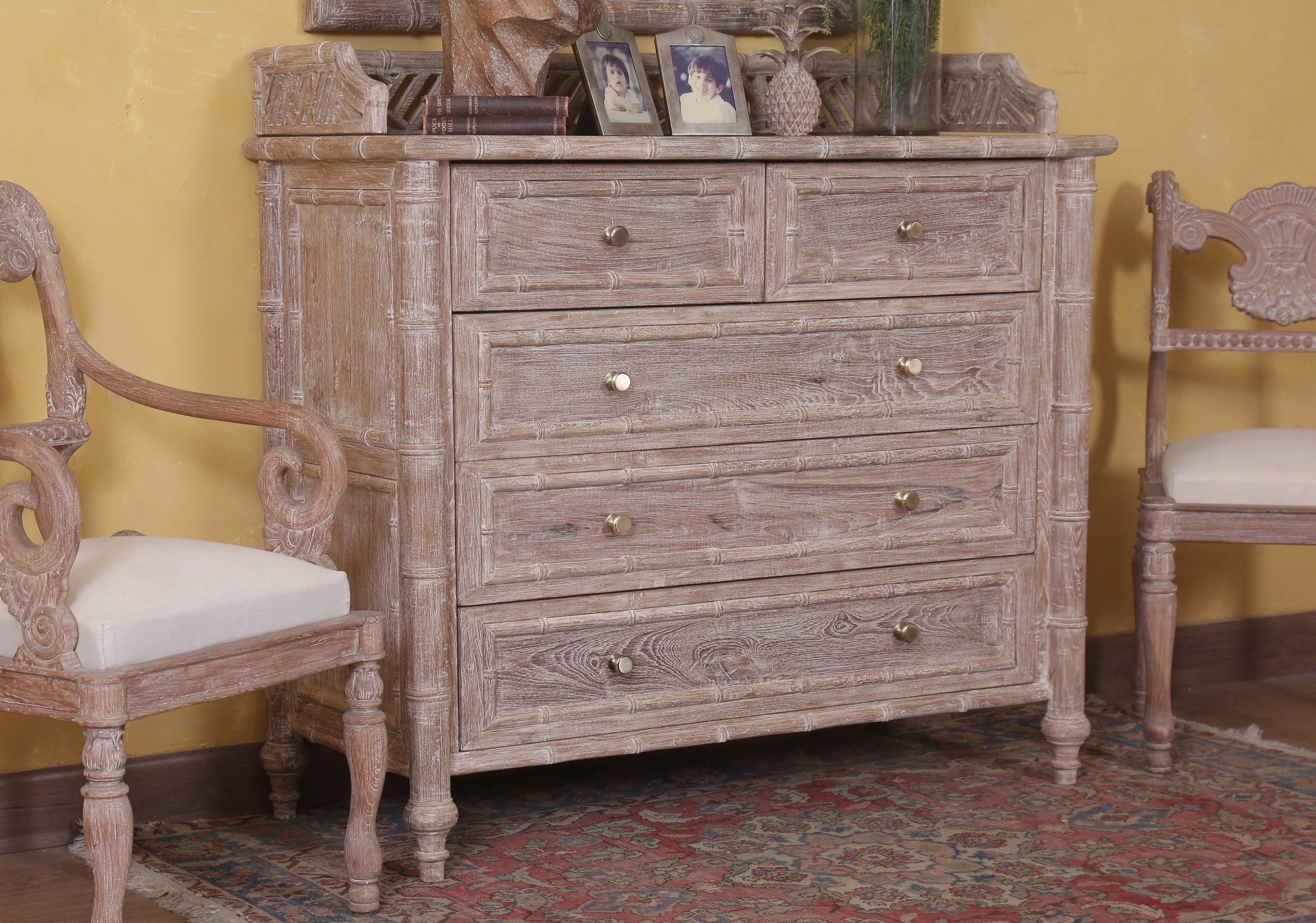 Curacao Bamboo Dresser