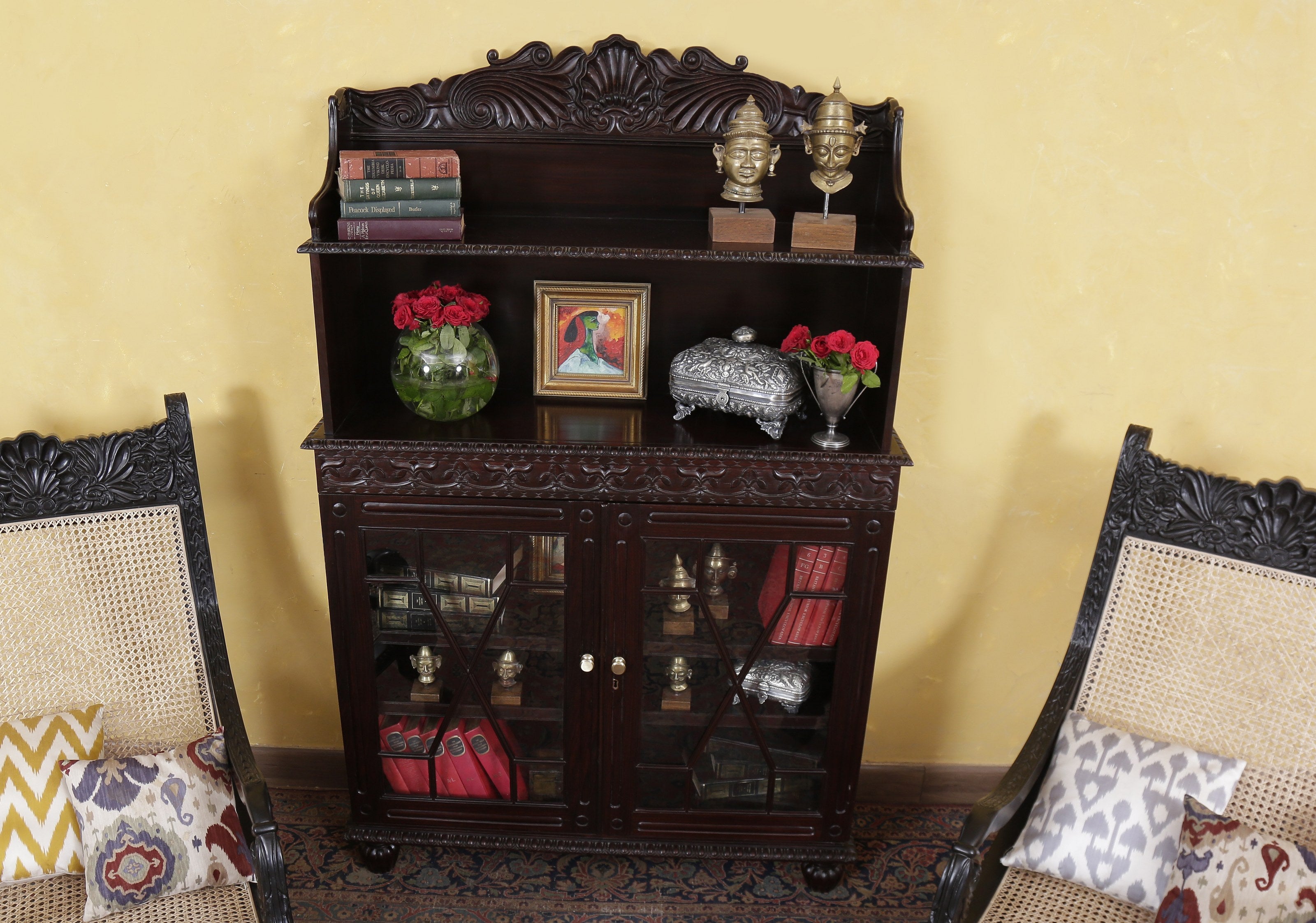 Blackall Antique Rosewood Cabinet