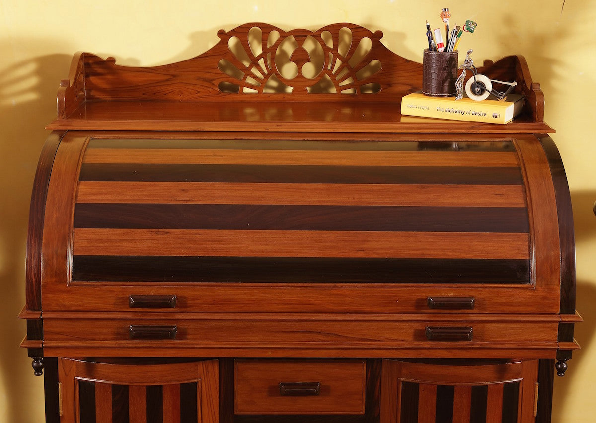 Clarendone Roll Top Desk