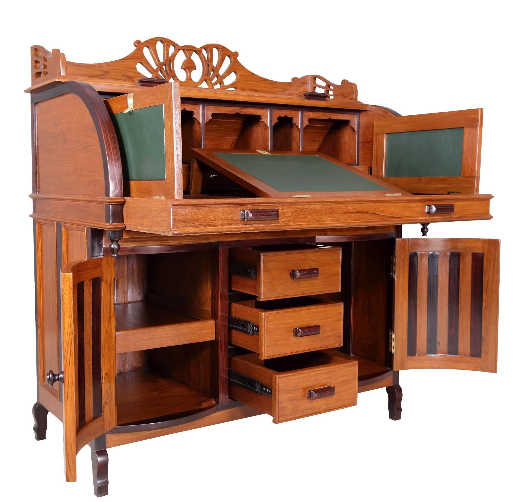 Clarendone Roll Top Desk