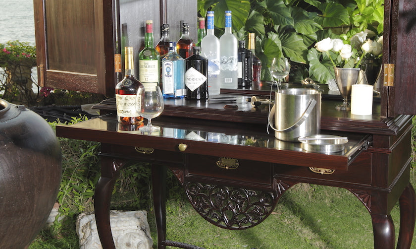 Turnquest Antique Rosewood Bar