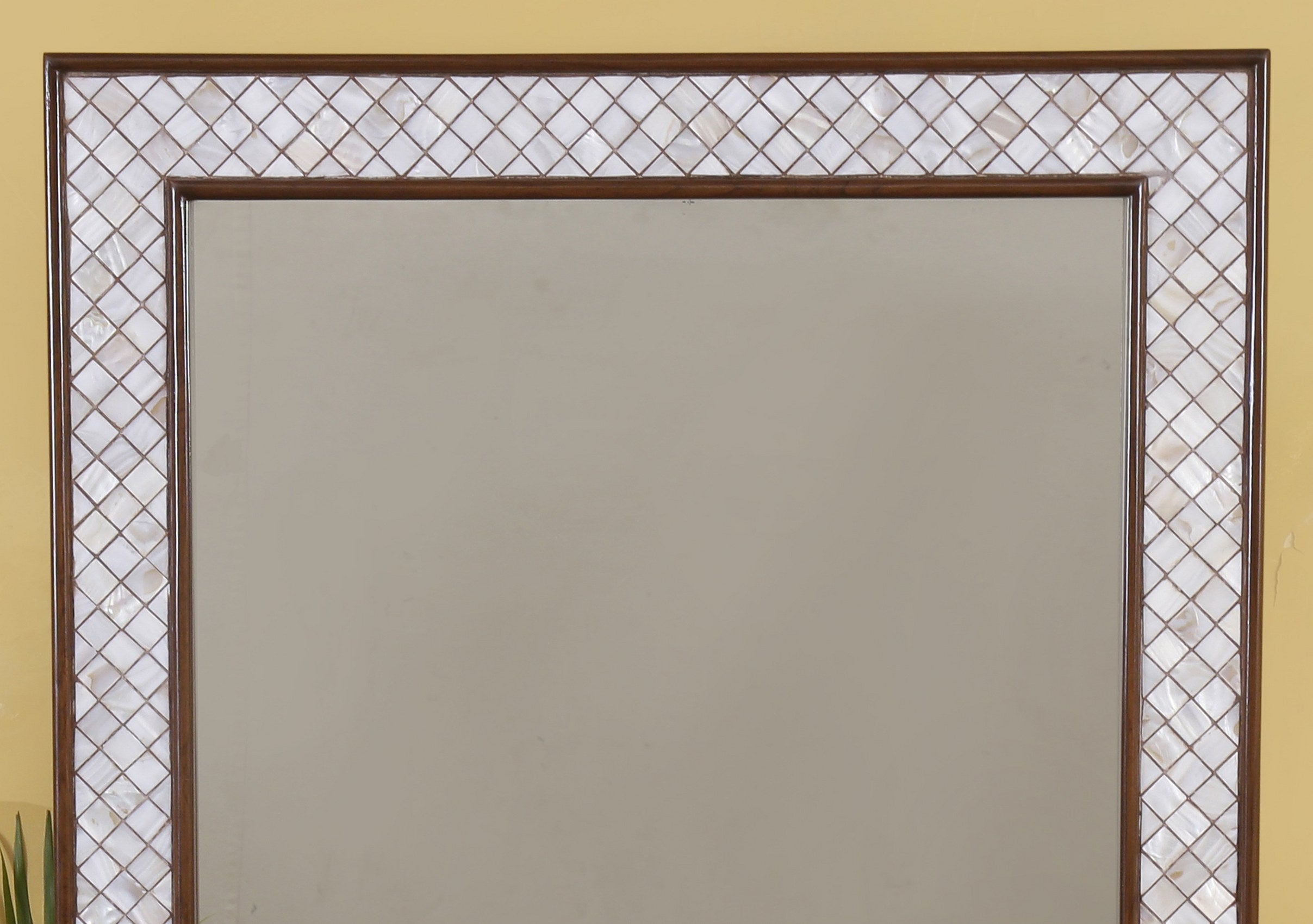Abaco Inlaid Mirror Frame
